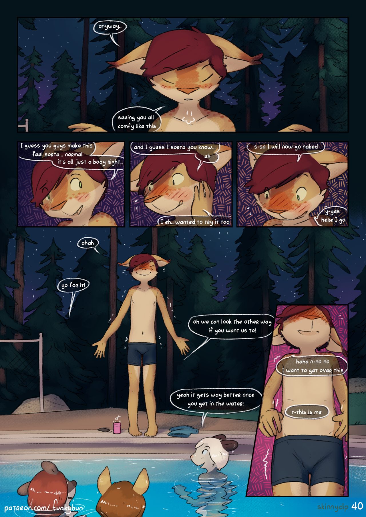 Skinny-dip – page 41