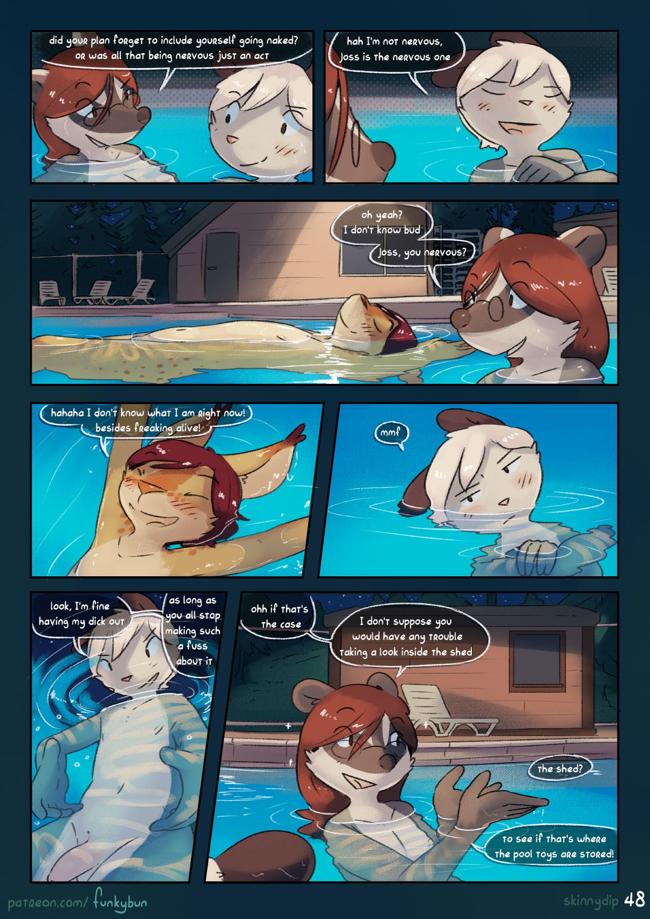Skinny-dip – page 49