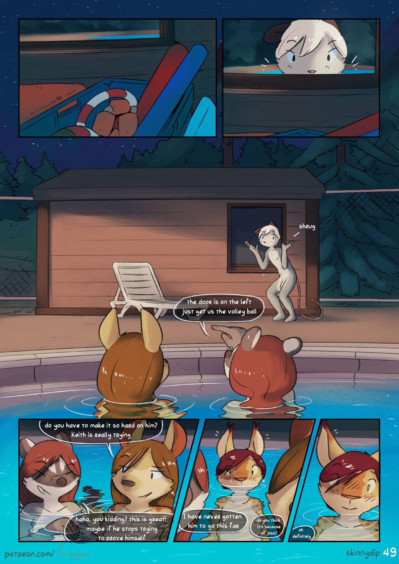 Skinny-dip – page 50