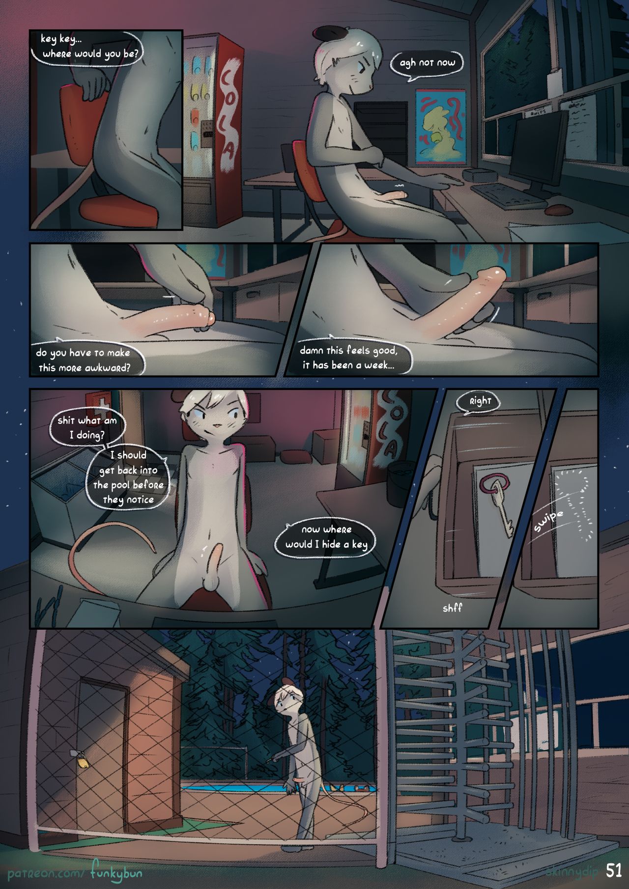 Skinny-dip – page 52