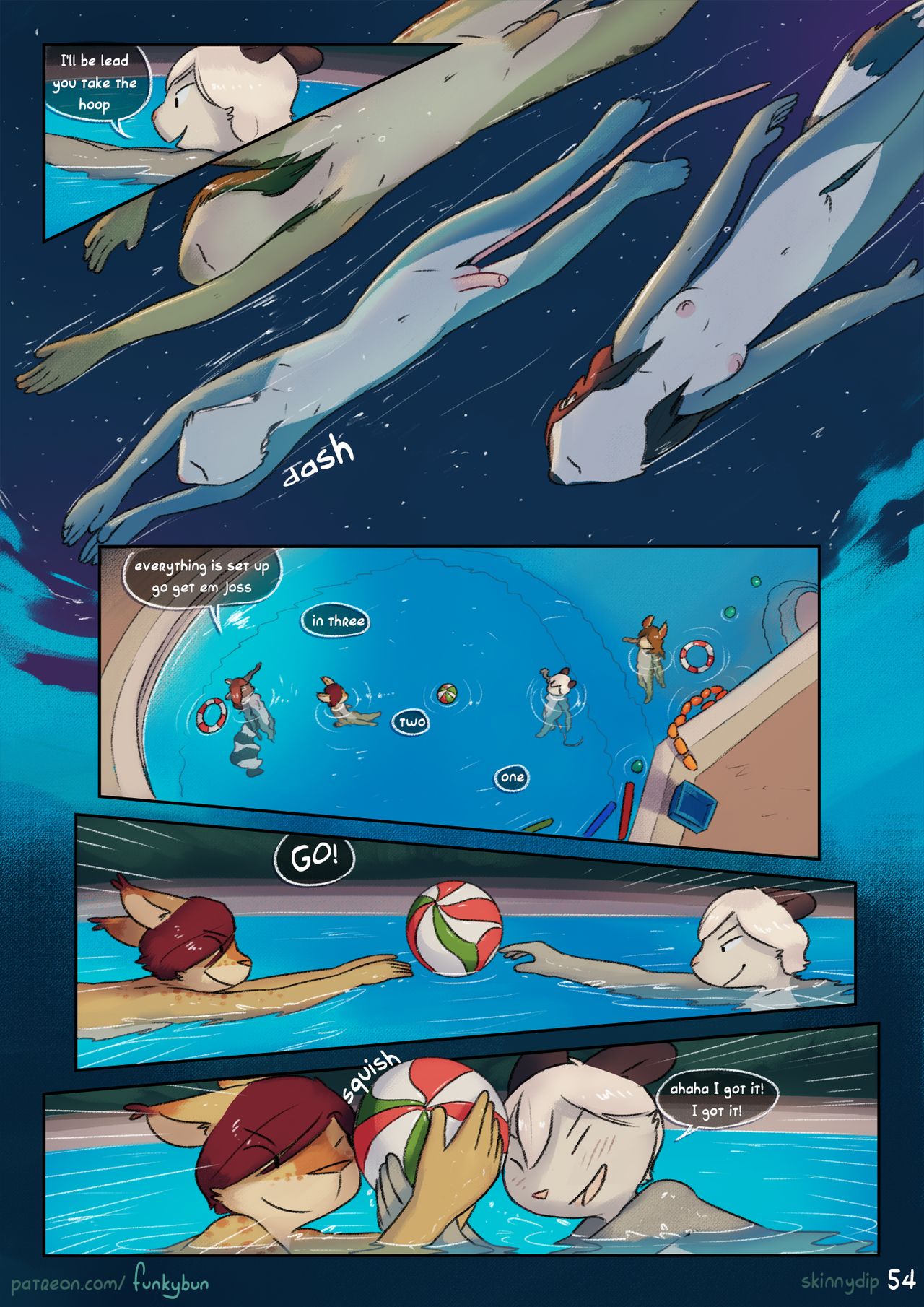 Skinny-dip – page 55