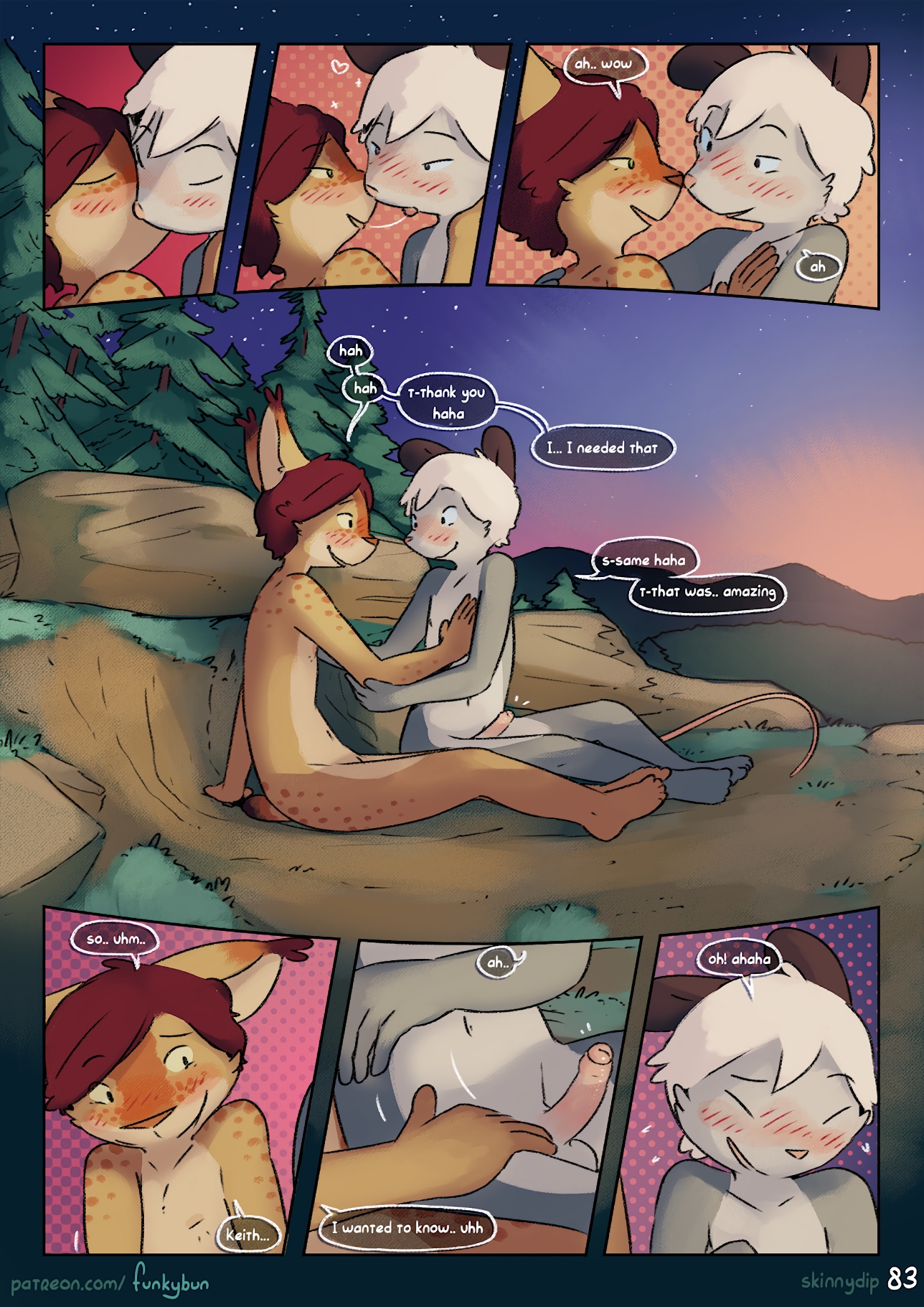 Skinny-dip – page 84