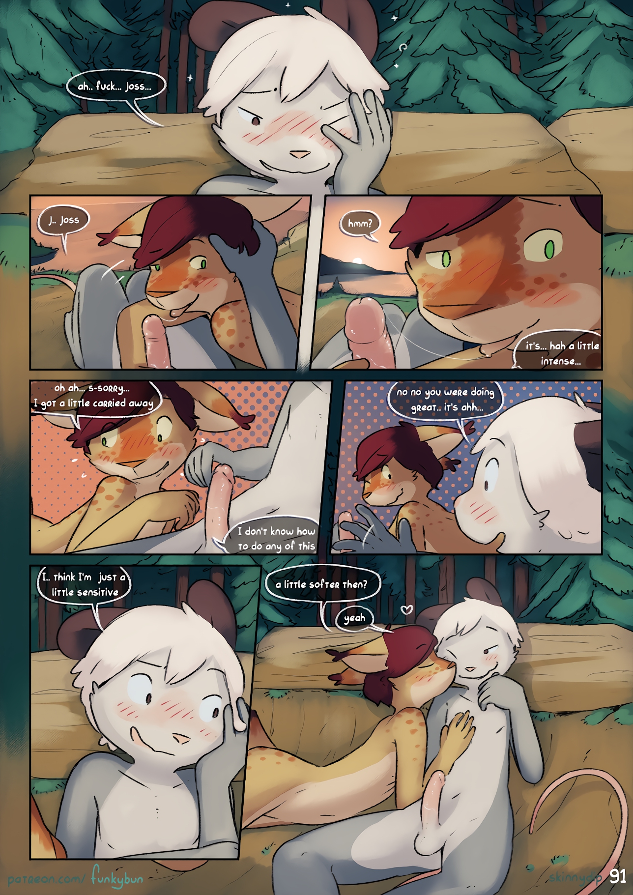 Skinny-dip – page 92