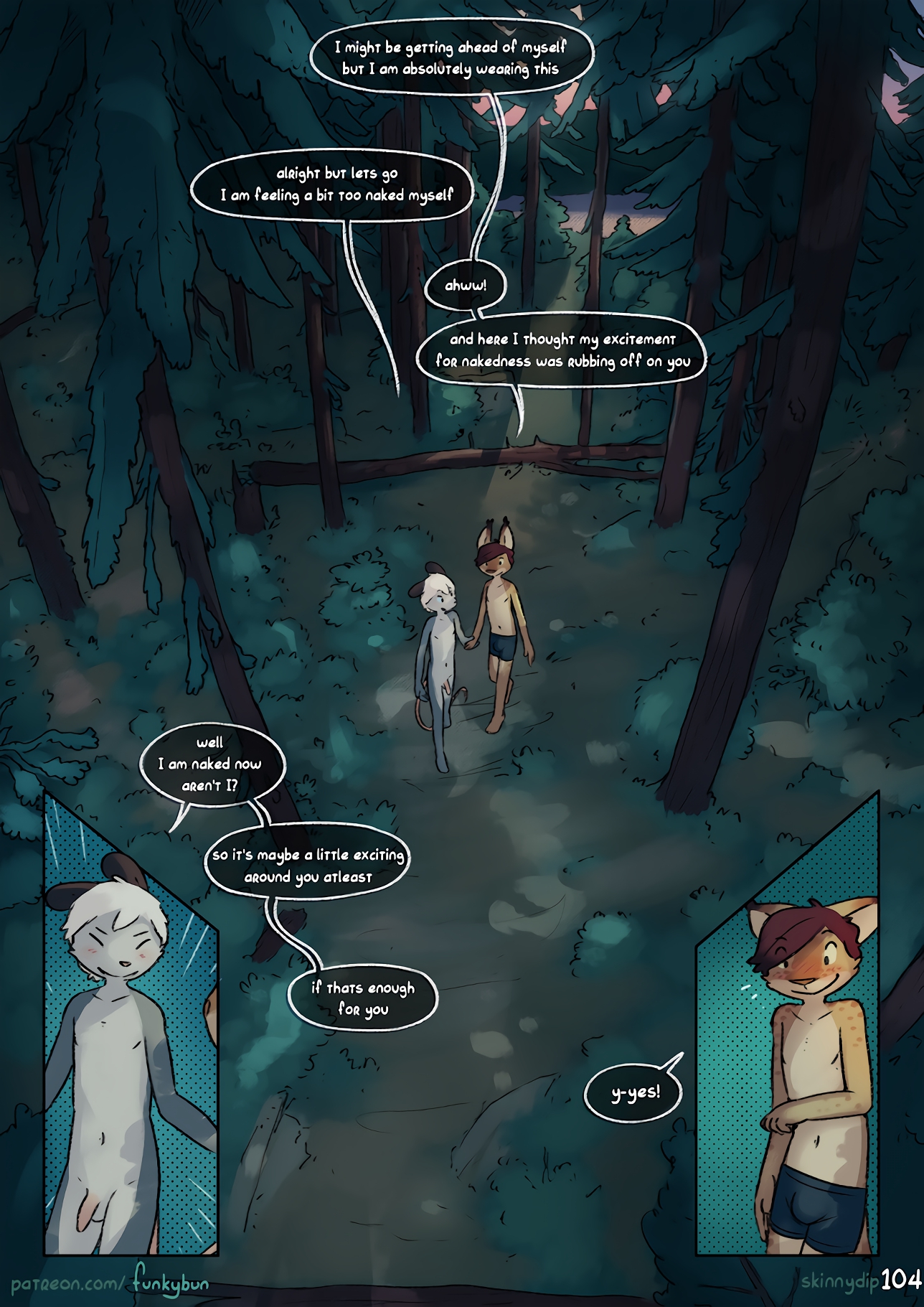 Skinny-dip – page 106