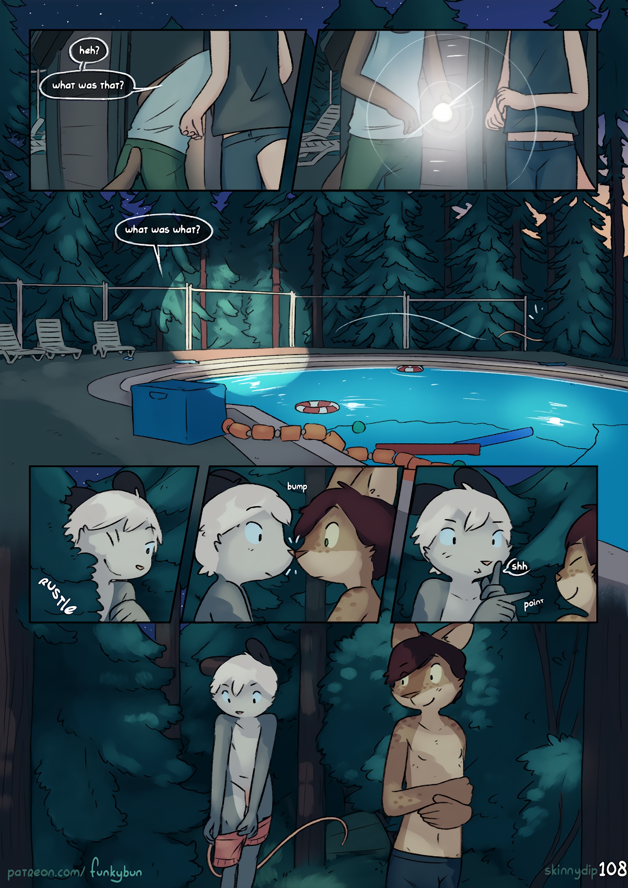 Skinny-dip – page 110
