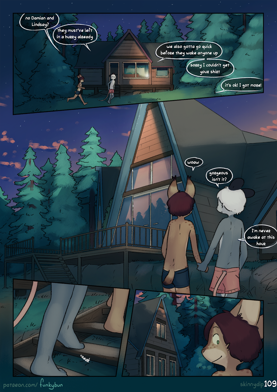 Skinny-dip – page 111