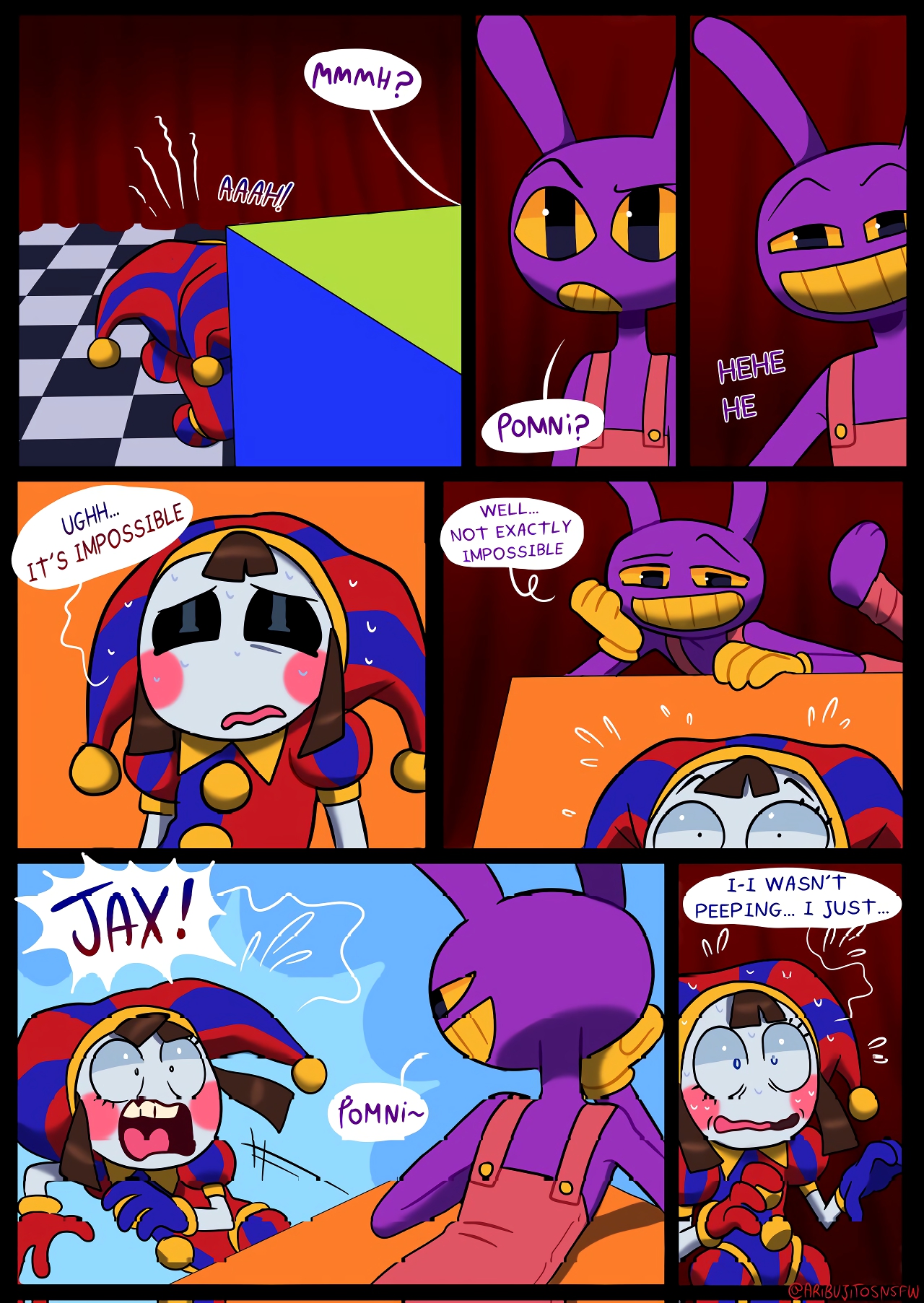 Jax's Secret The Amazing Digital Circus – page 11