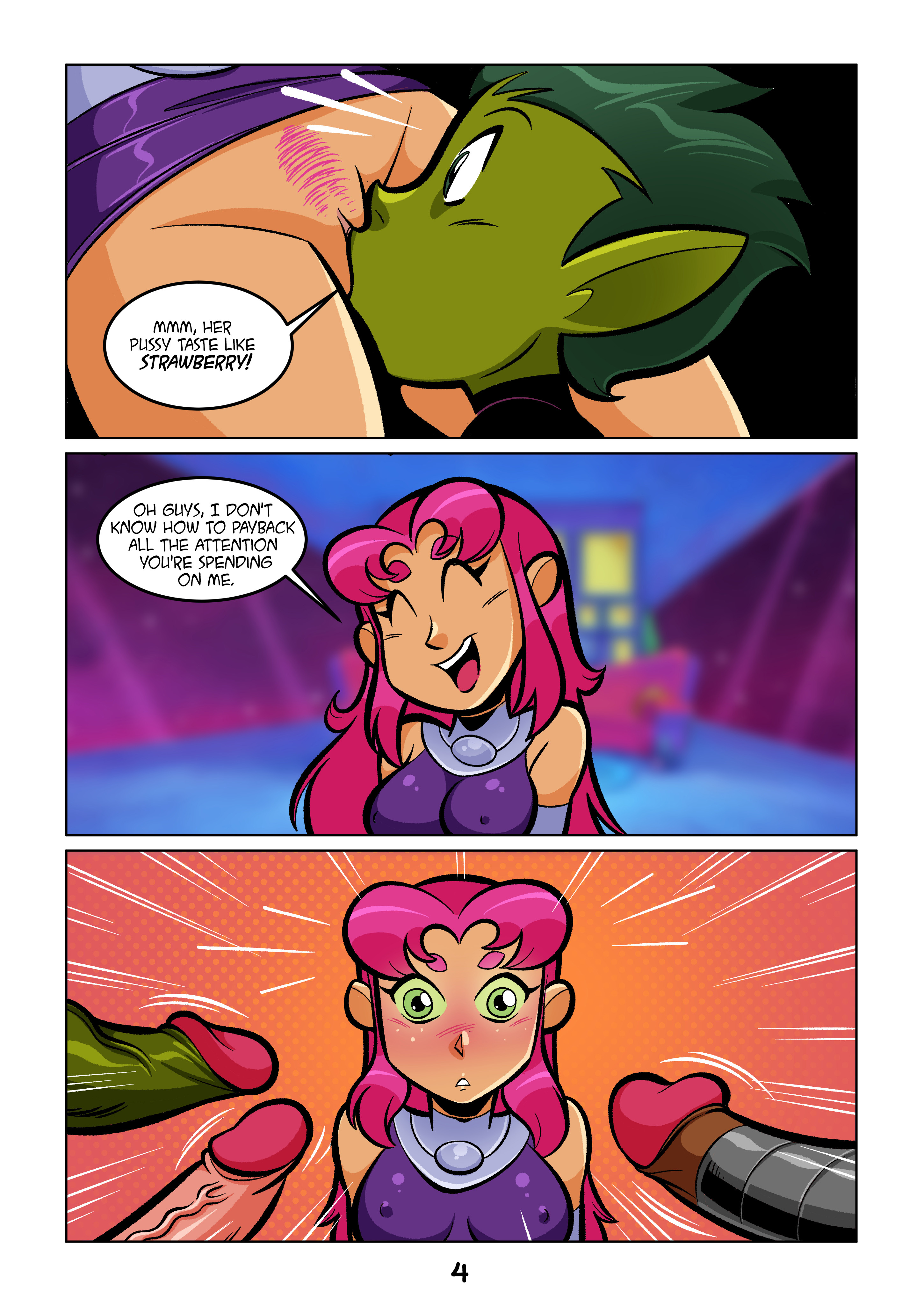 Slutfire Teen Titans – page 5