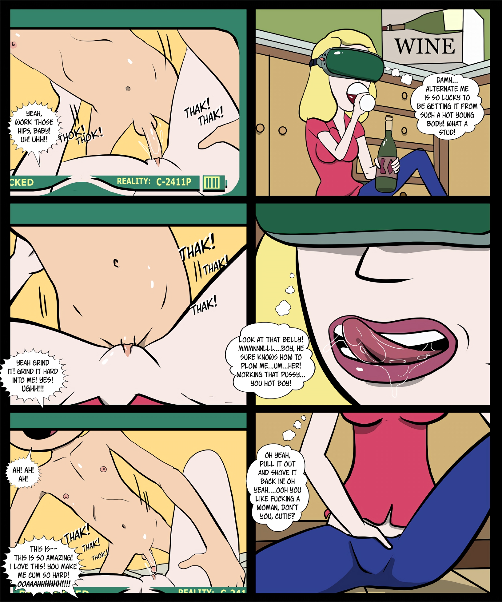 A Parallel Relationship Rick and Morty – page 5