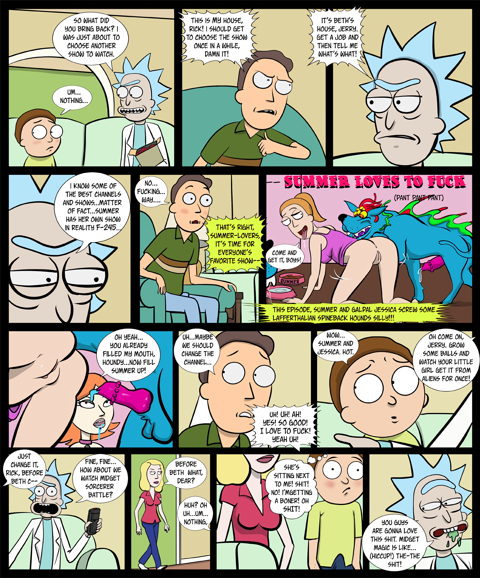 A Parallel Relationship Rick and Morty – page 9