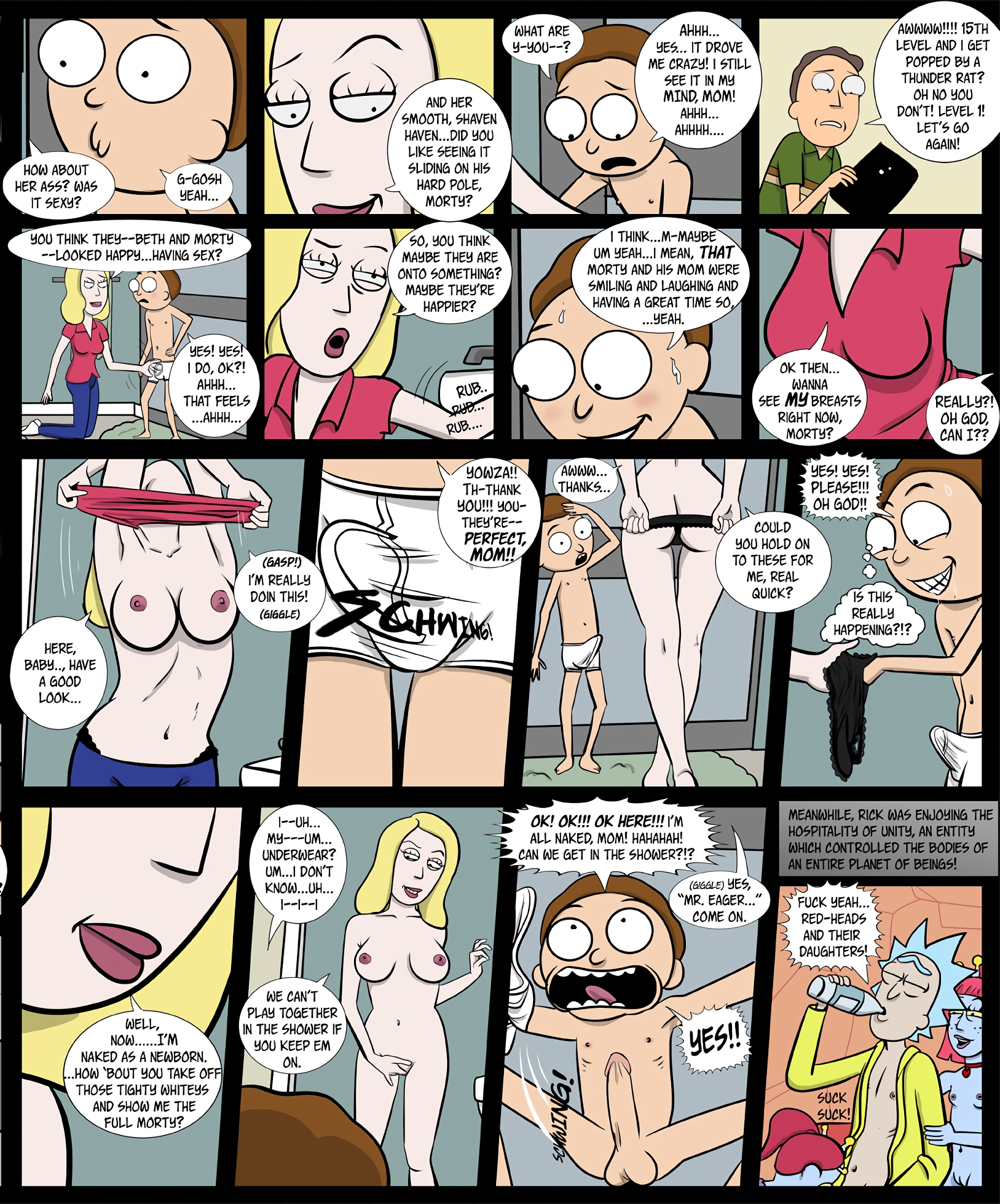 A Parallel Relationship Rick and Morty – page 12