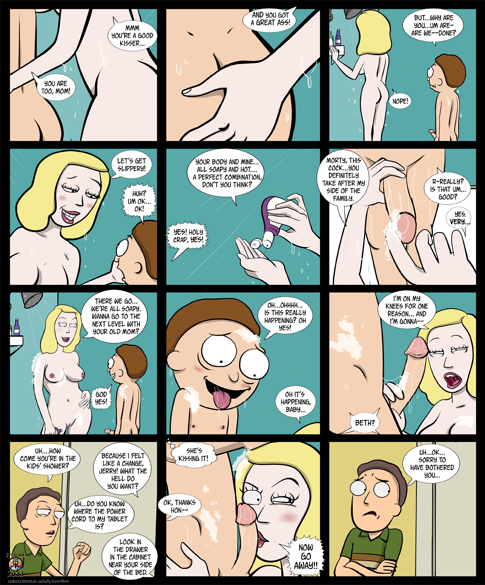 A Parallel Relationship Rick and Morty – page 15