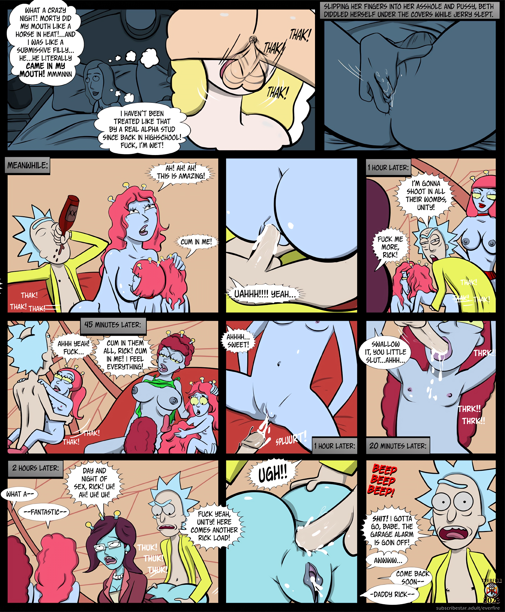 A Parallel Relationship Rick and Morty – page 18