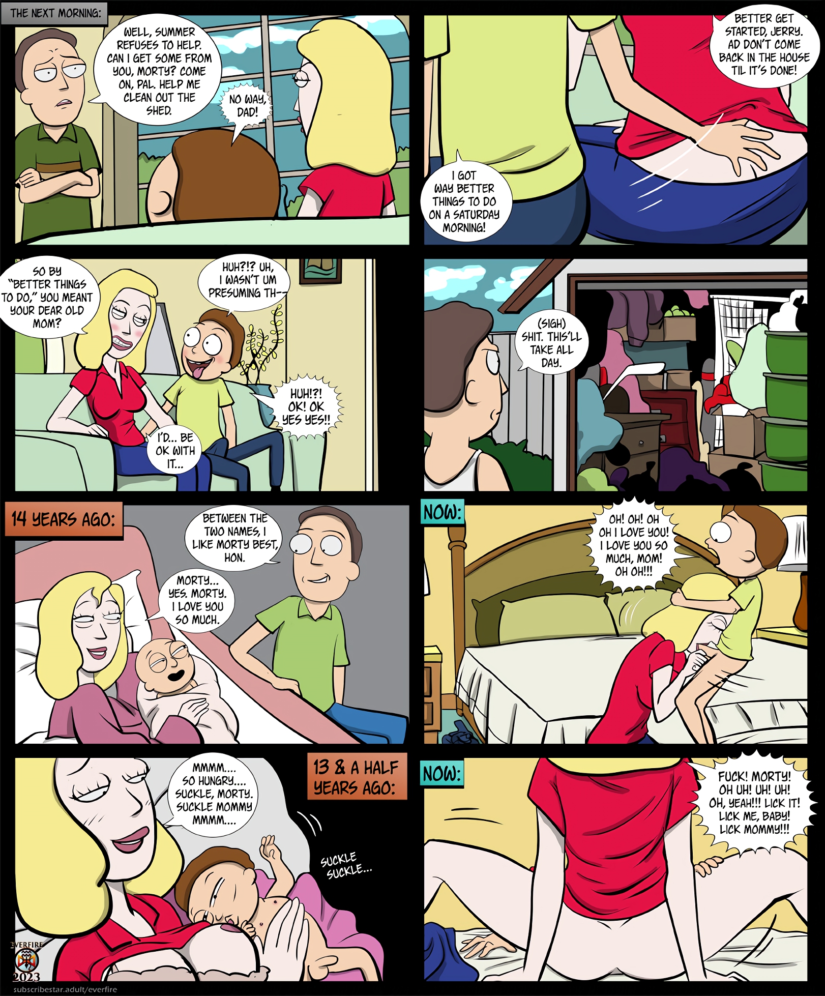 A Parallel Relationship Rick and Morty – page 19