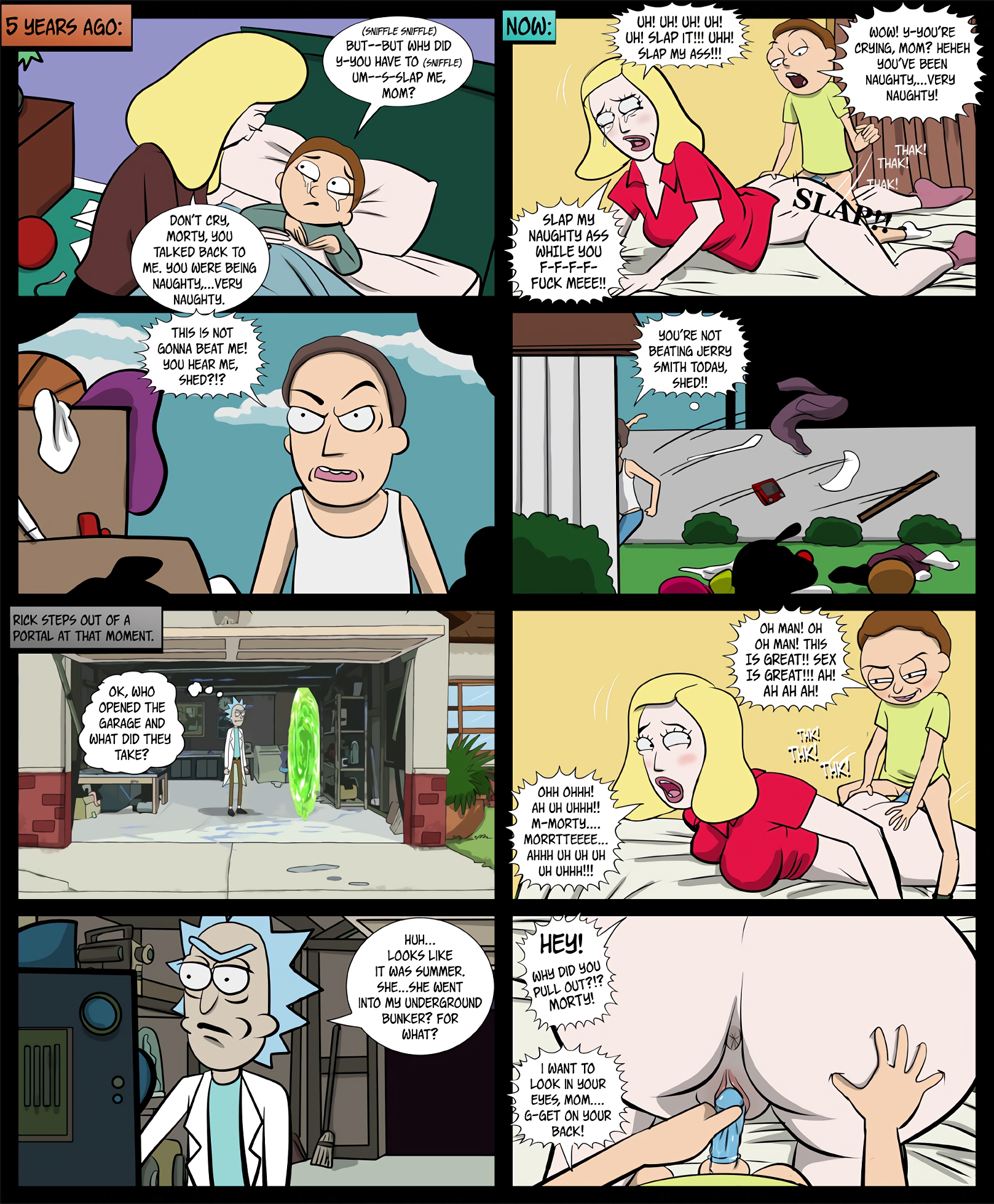 A Parallel Relationship Rick and Morty – page 21