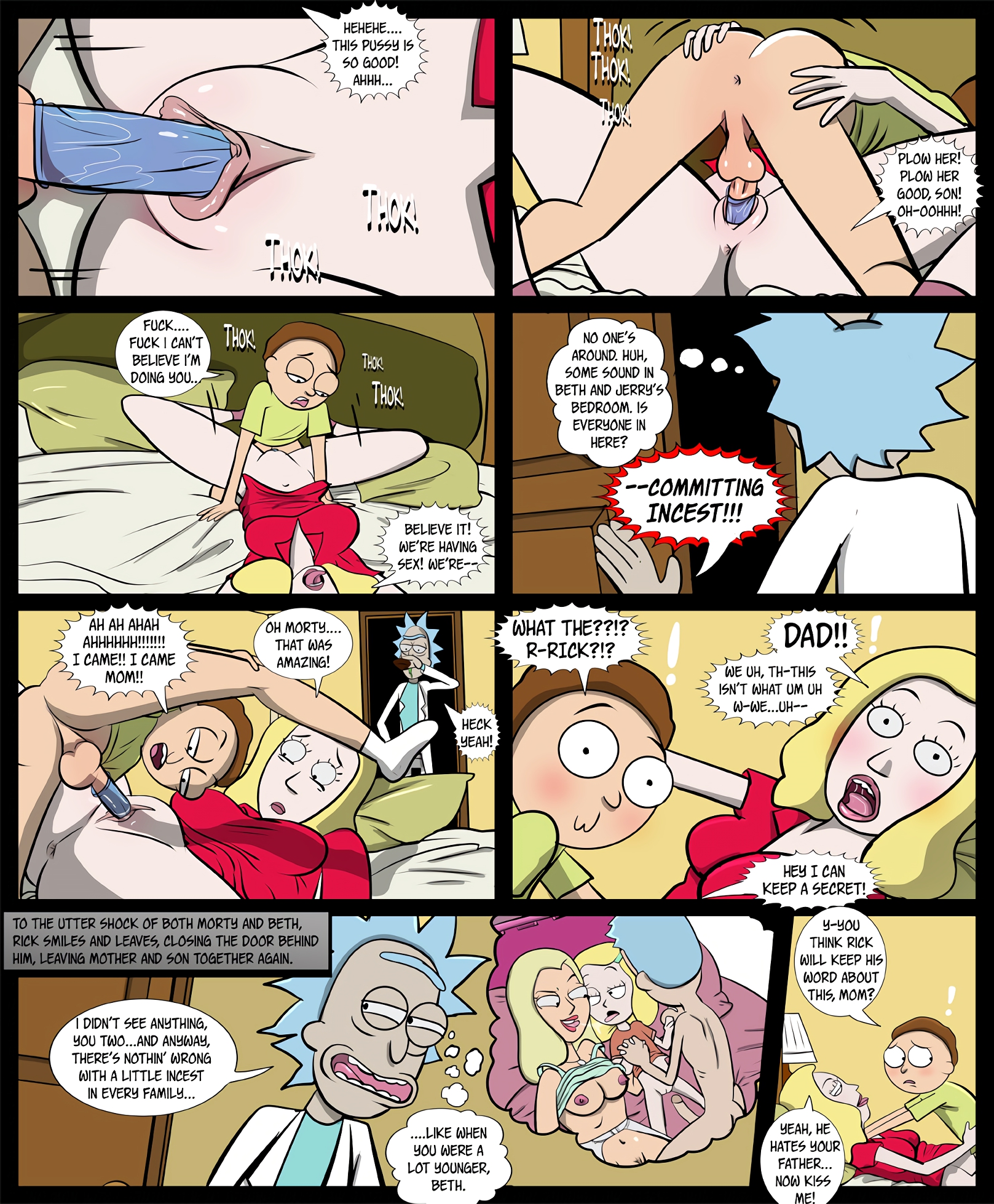 A Parallel Relationship Rick and Morty – page 23