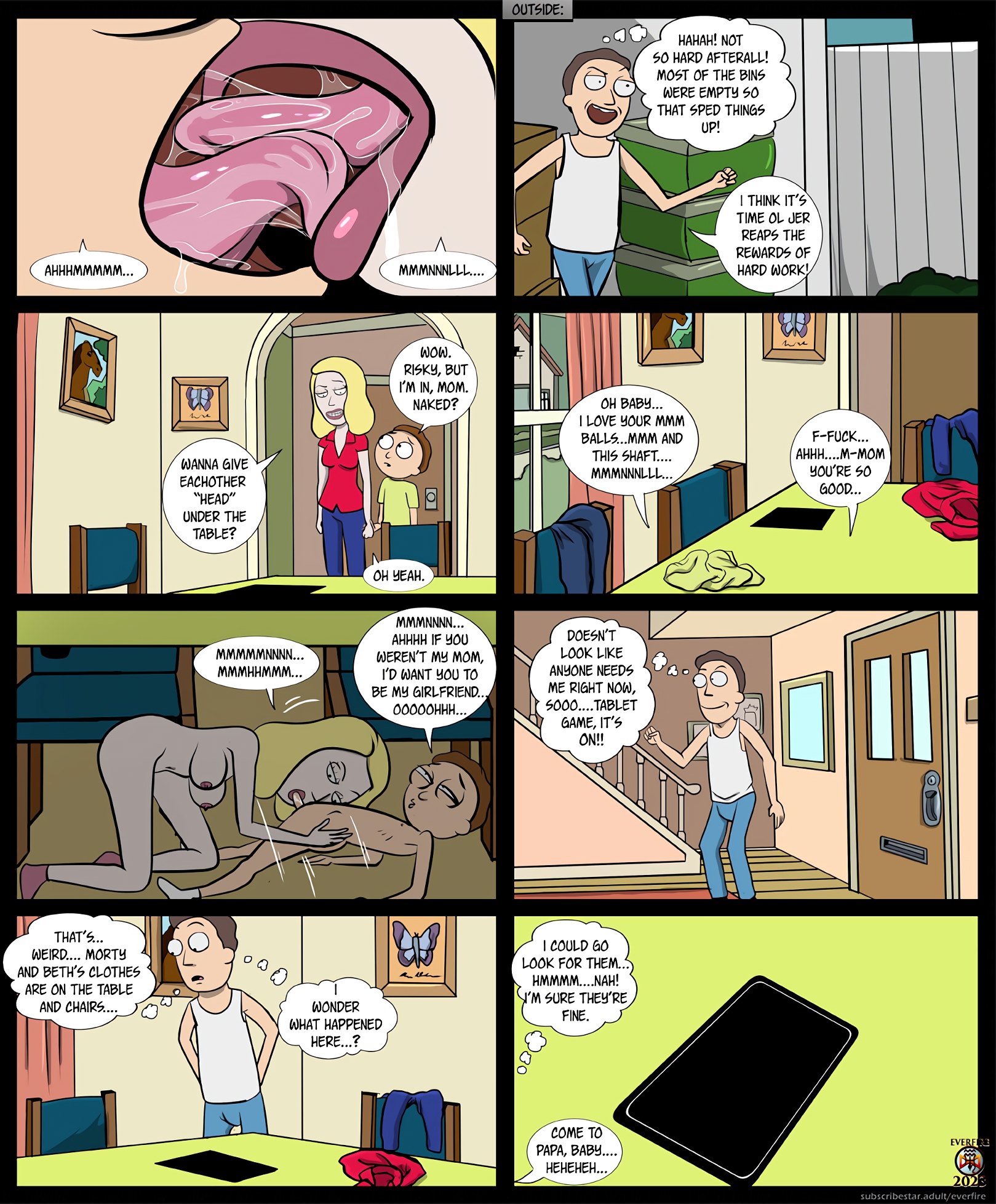 A Parallel Relationship Rick and Morty – page 24