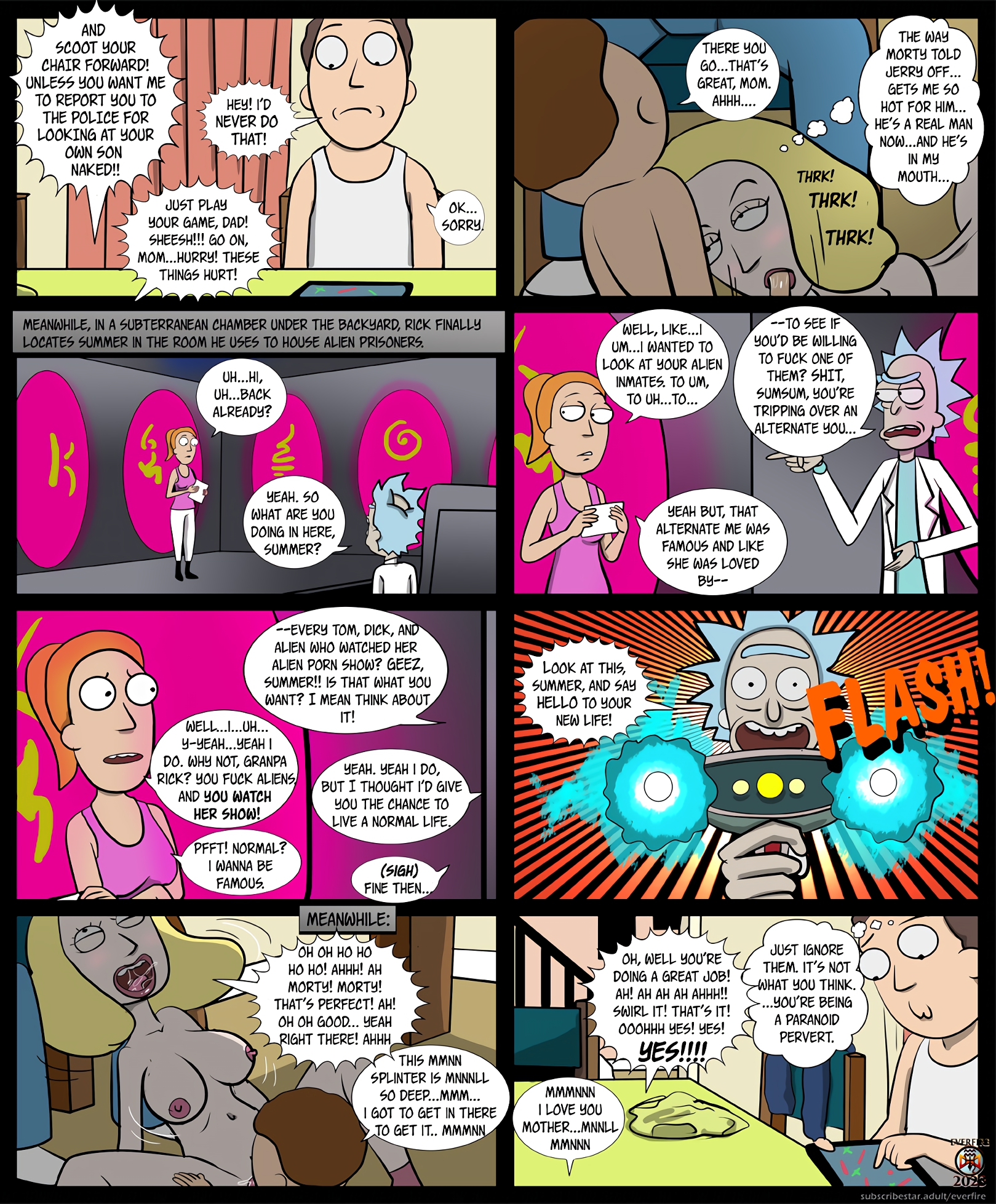 A Parallel Relationship Rick and Morty – page 26