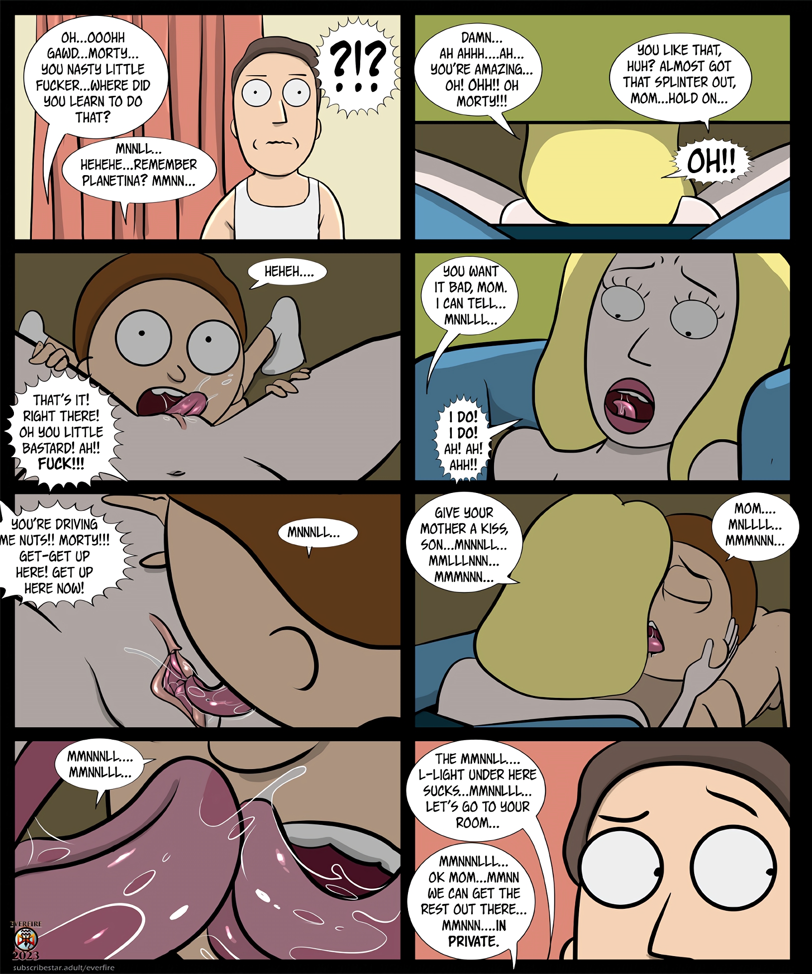 A Parallel Relationship Rick and Morty – page 27