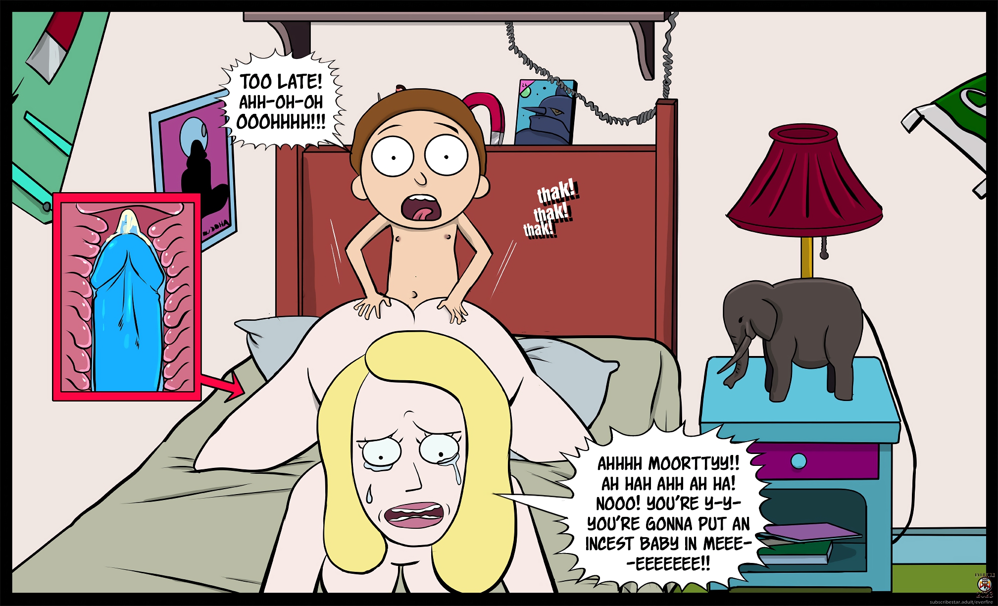 A Parallel Relationship Rick and Morty – page 36