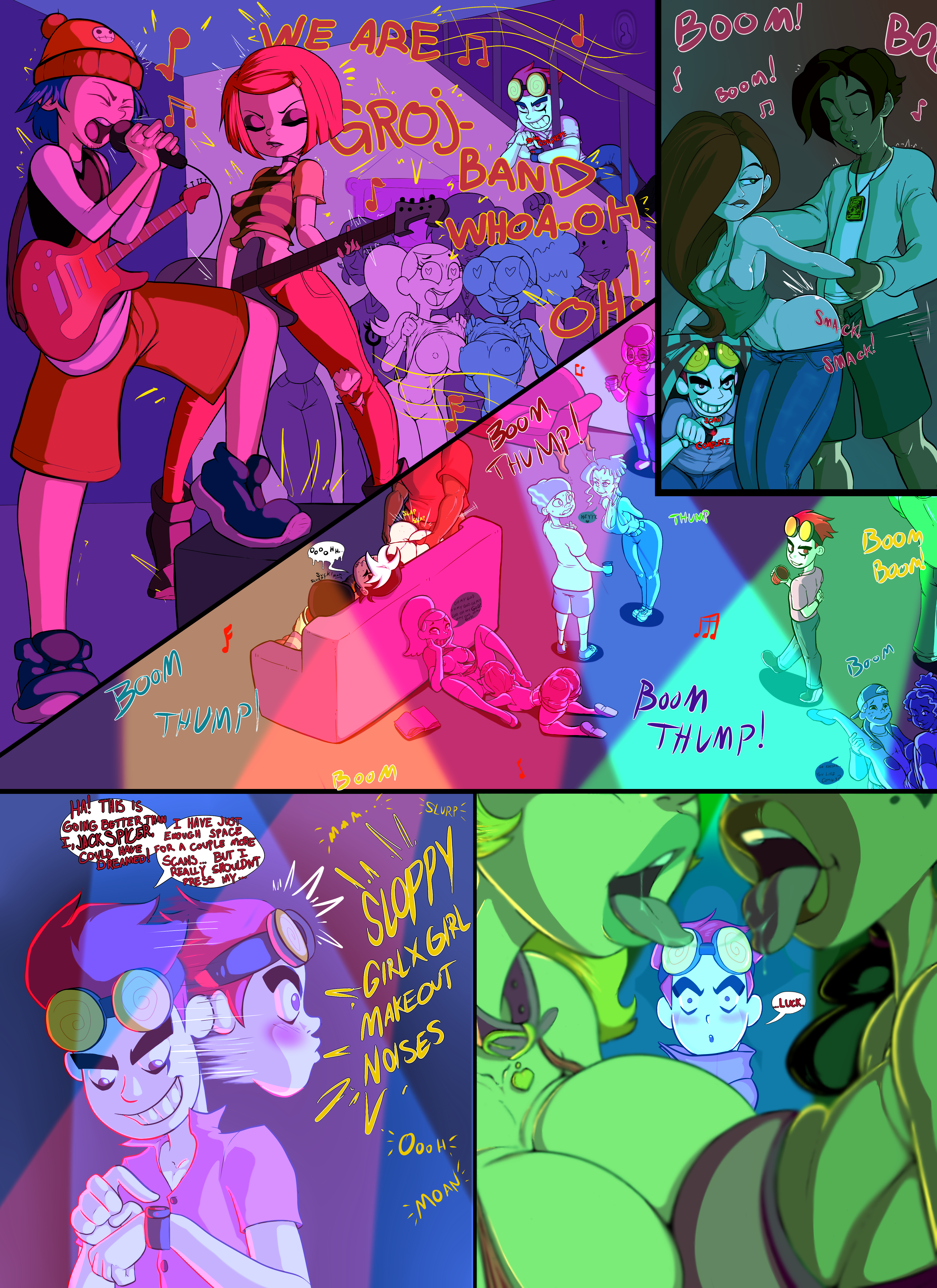 Cartoon College Party Ben 10 – page 10