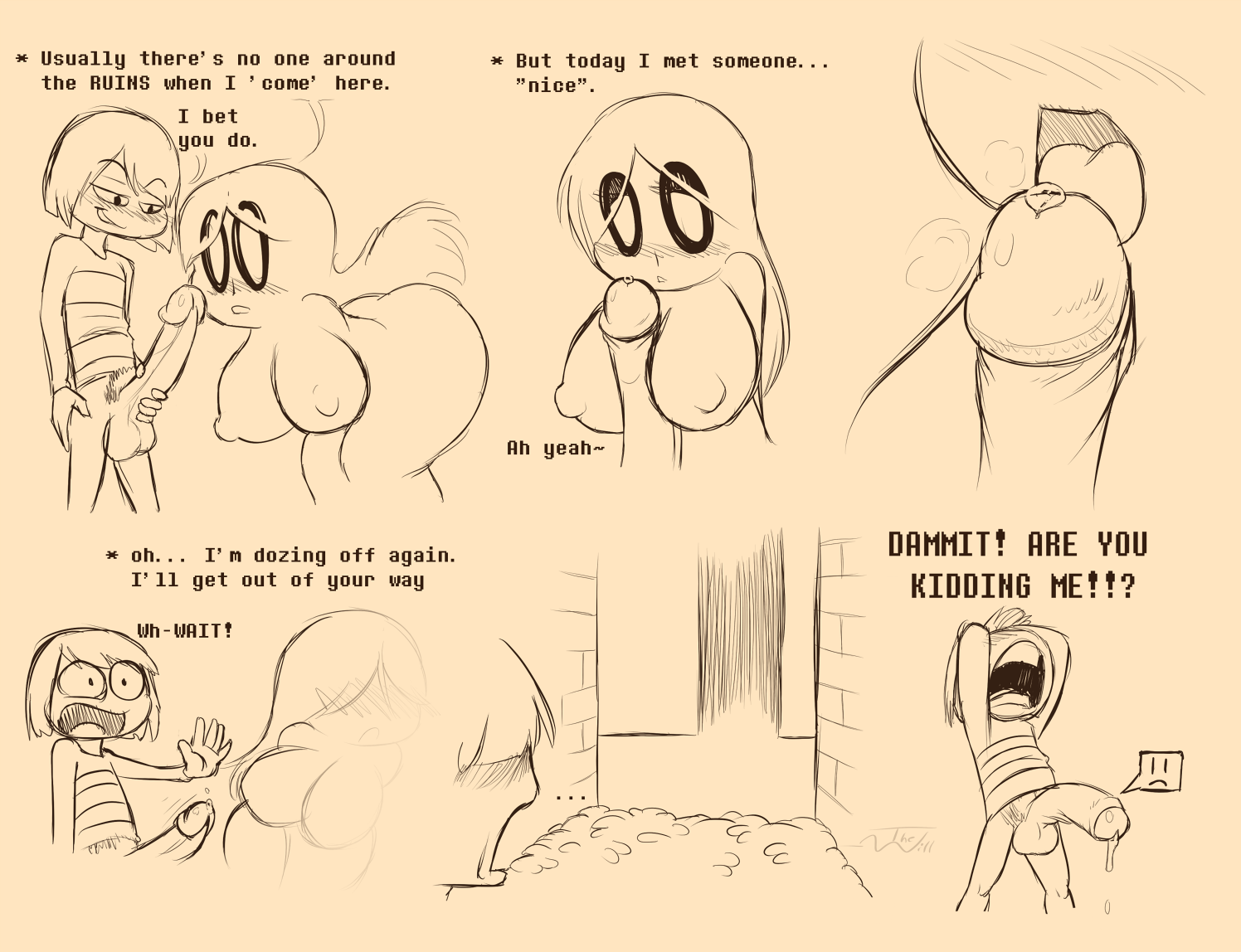 Under(her)tail Undertale – page 11