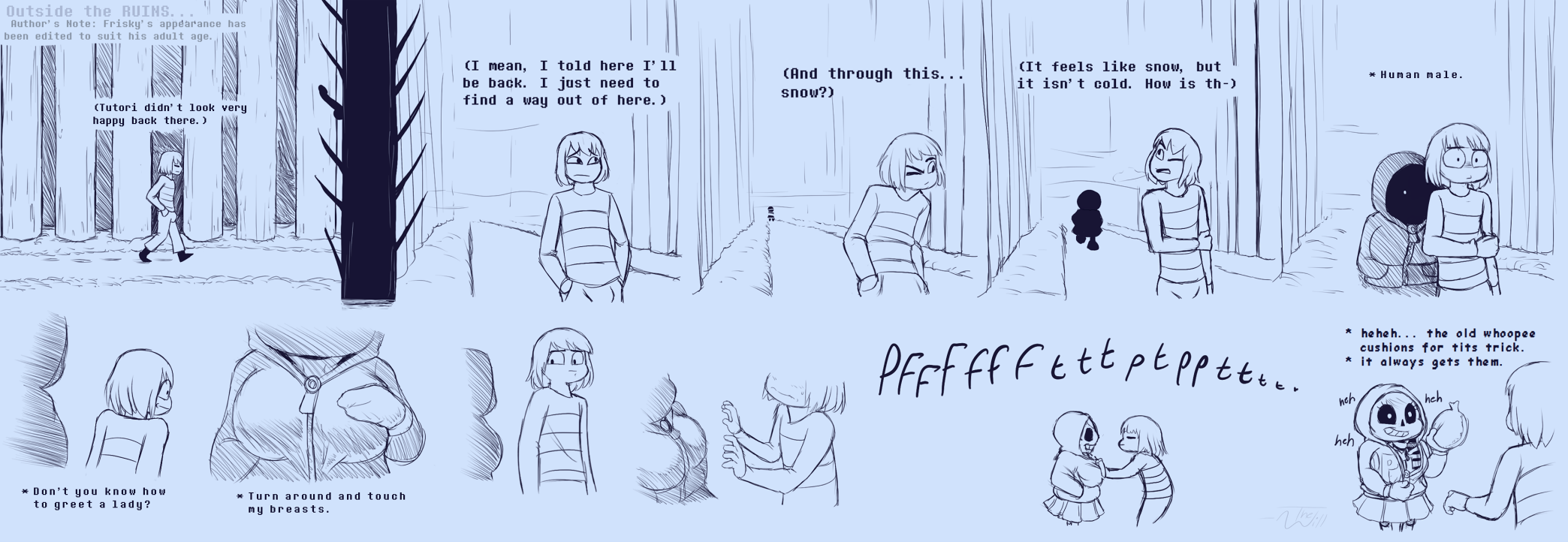 Under(her)tail Undertale – page 25
