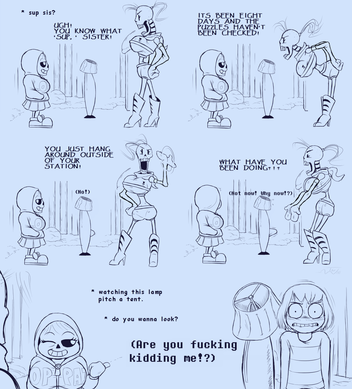 Under(her)tail Undertale – page 27