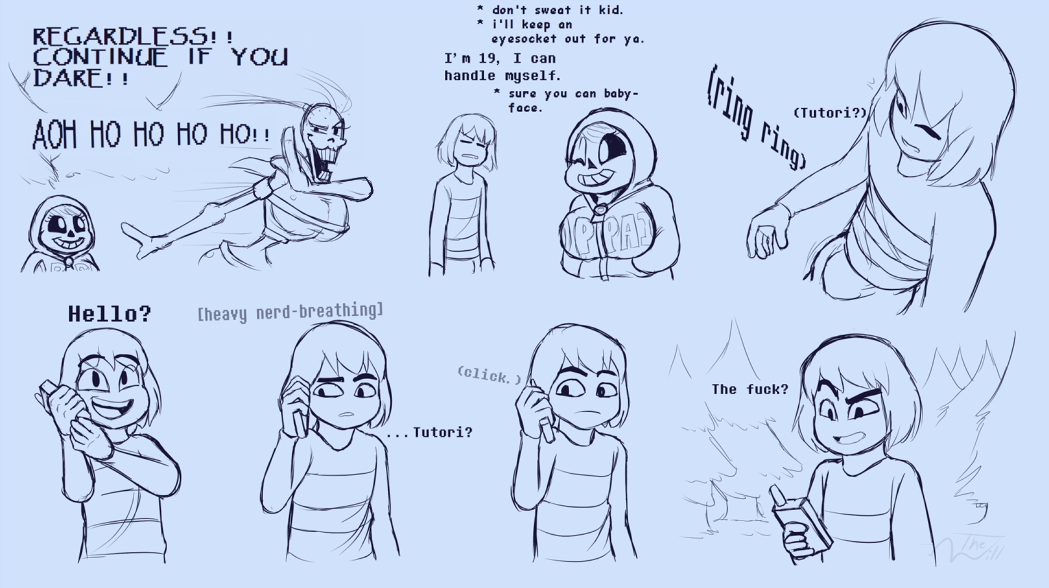 Under(her)tail Undertale – page 32