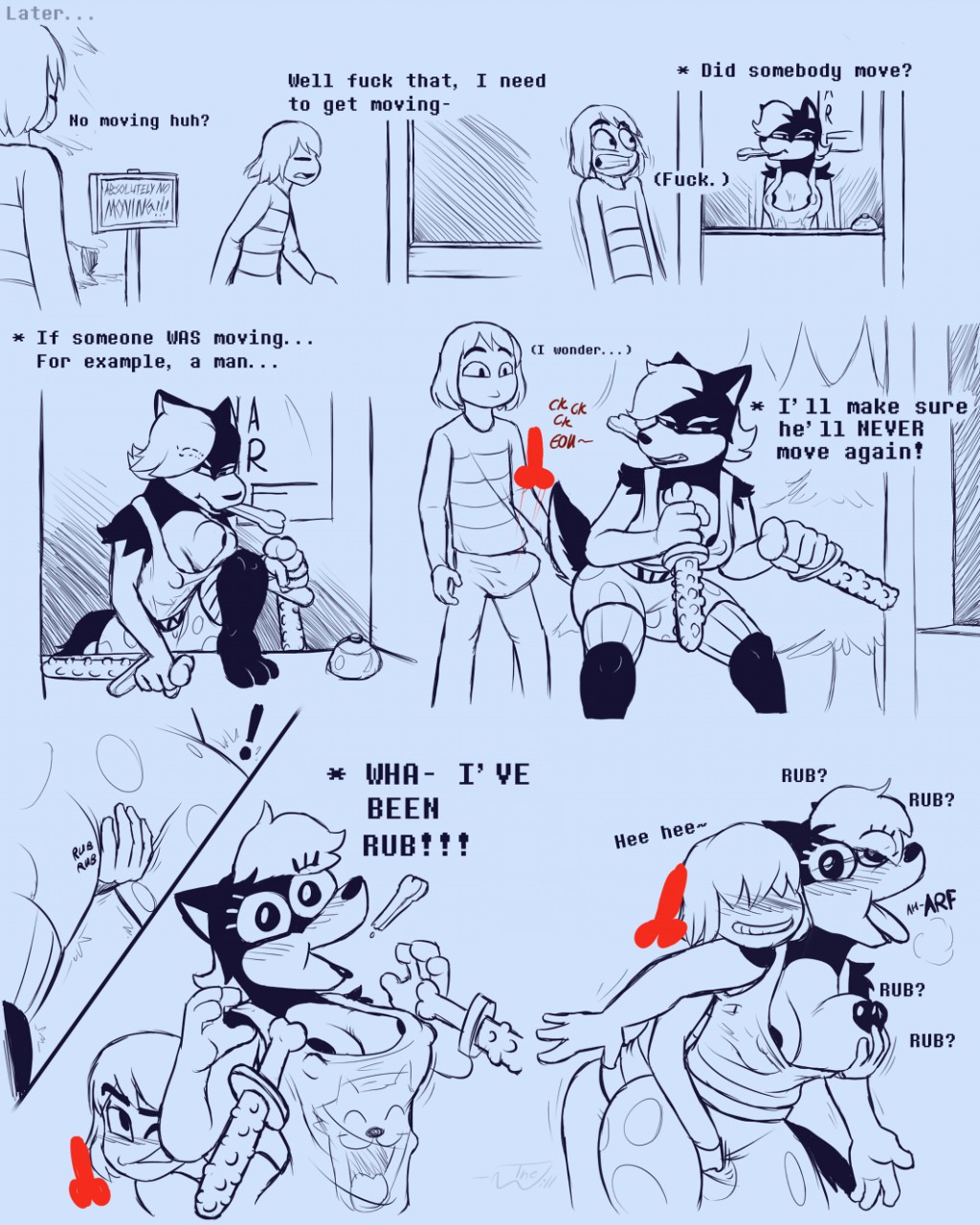 Under(her)tail Undertale – page 33