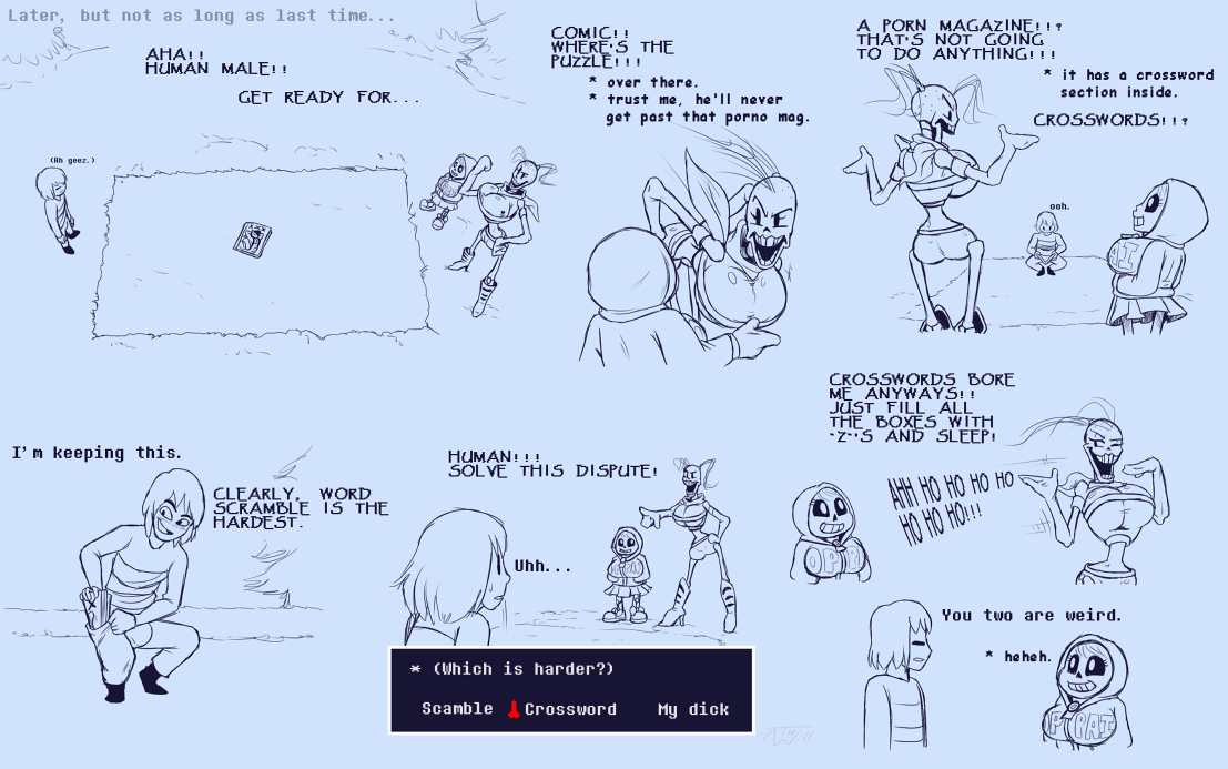 Under(her)tail Undertale – page 36