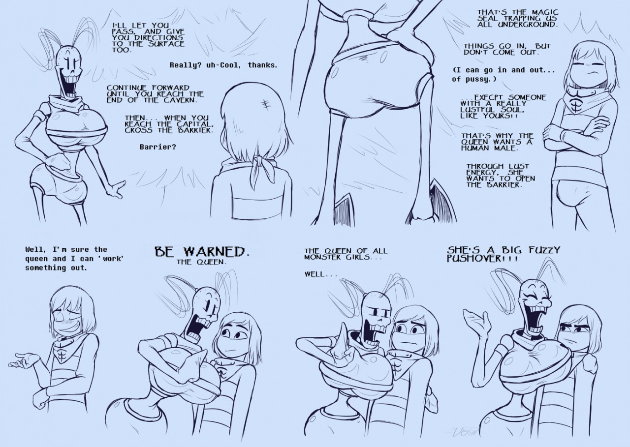 Under(her)tail Undertale – page 45