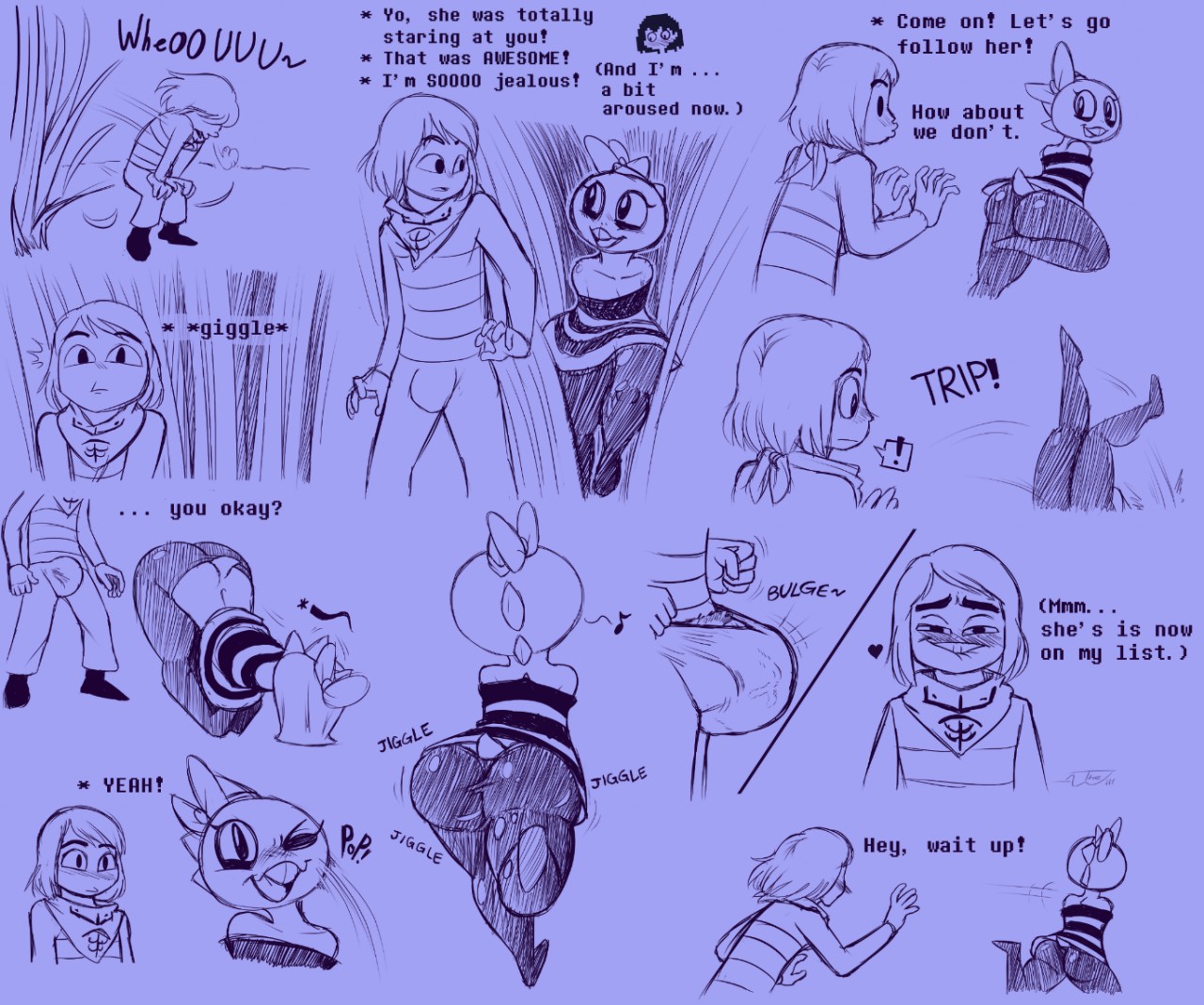 Under(her)tail Undertale – page 54