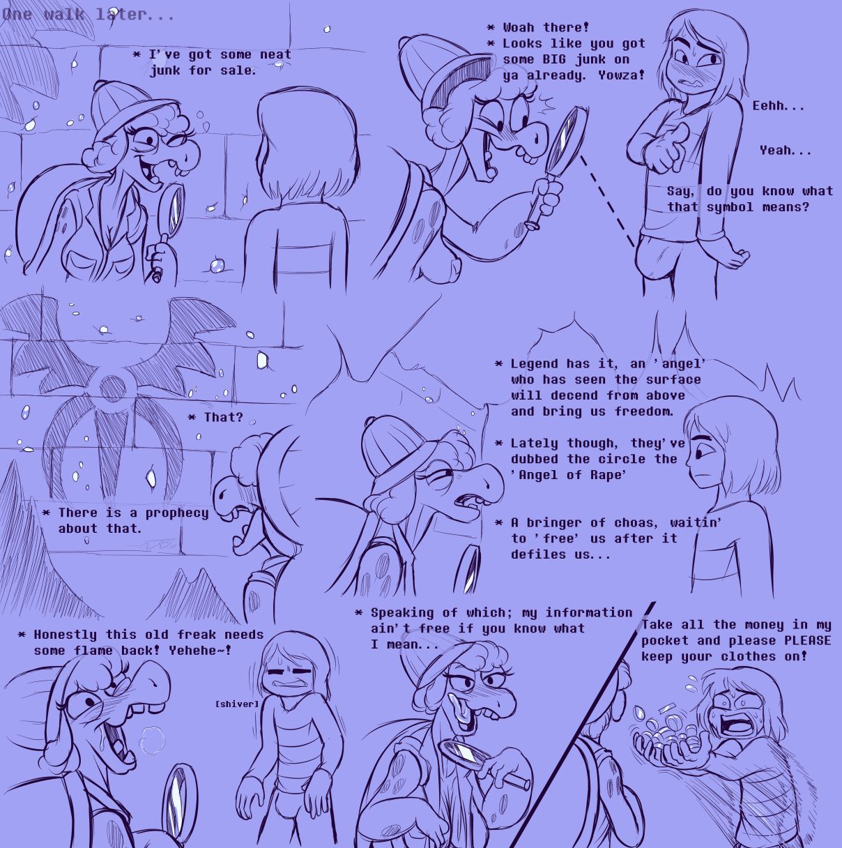 Under(her)tail Undertale – page 63