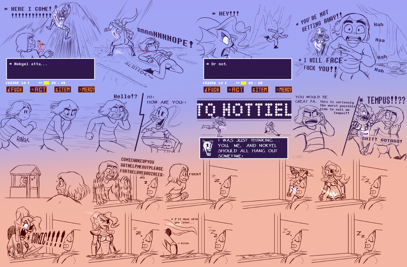 Under(her)tail Undertale – page 74