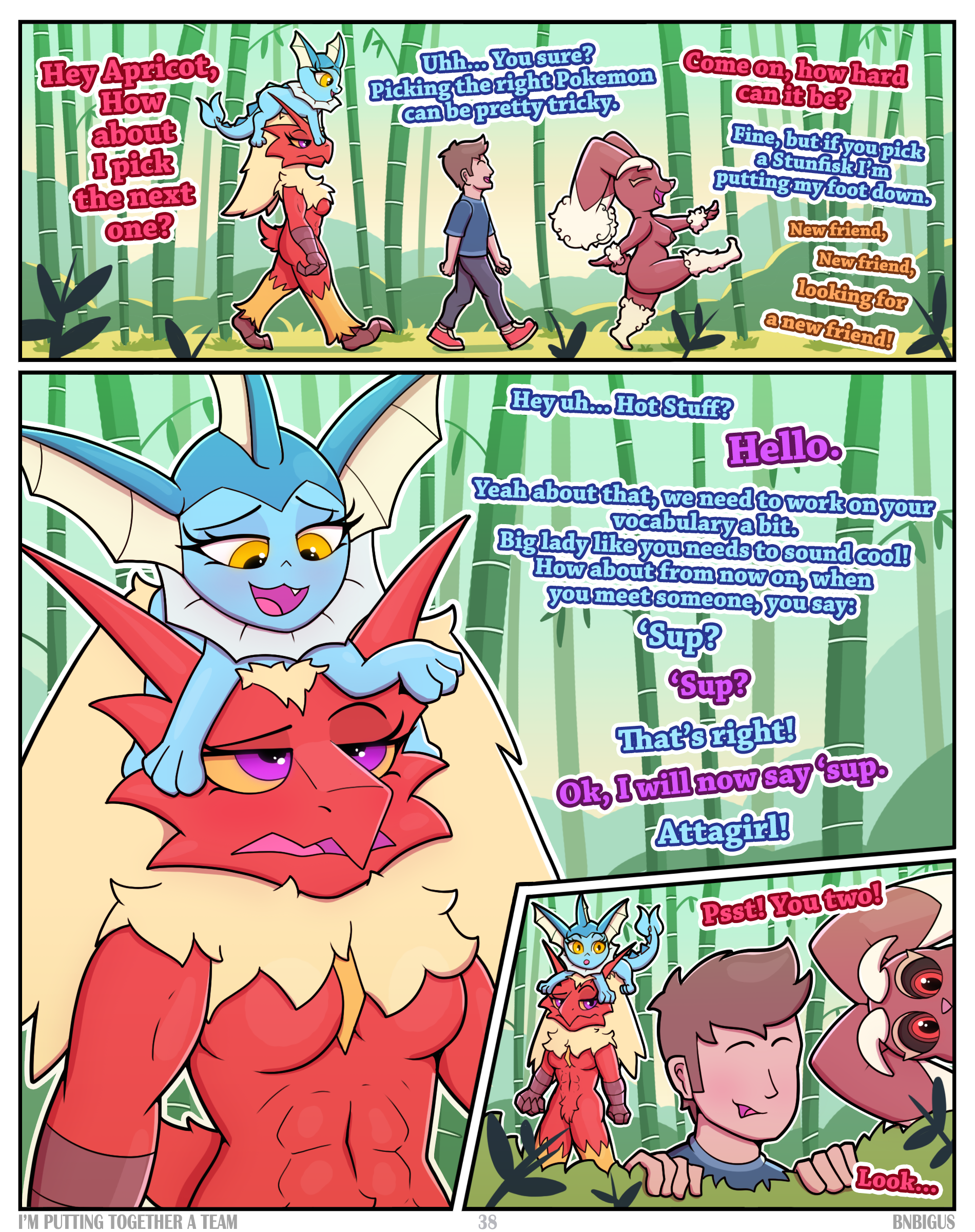 I'm Putting Together a Team Pokemon – page 38