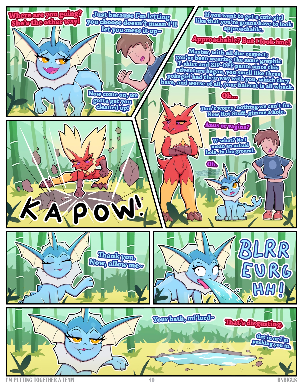 I'm Putting Together a Team Pokemon – page 40