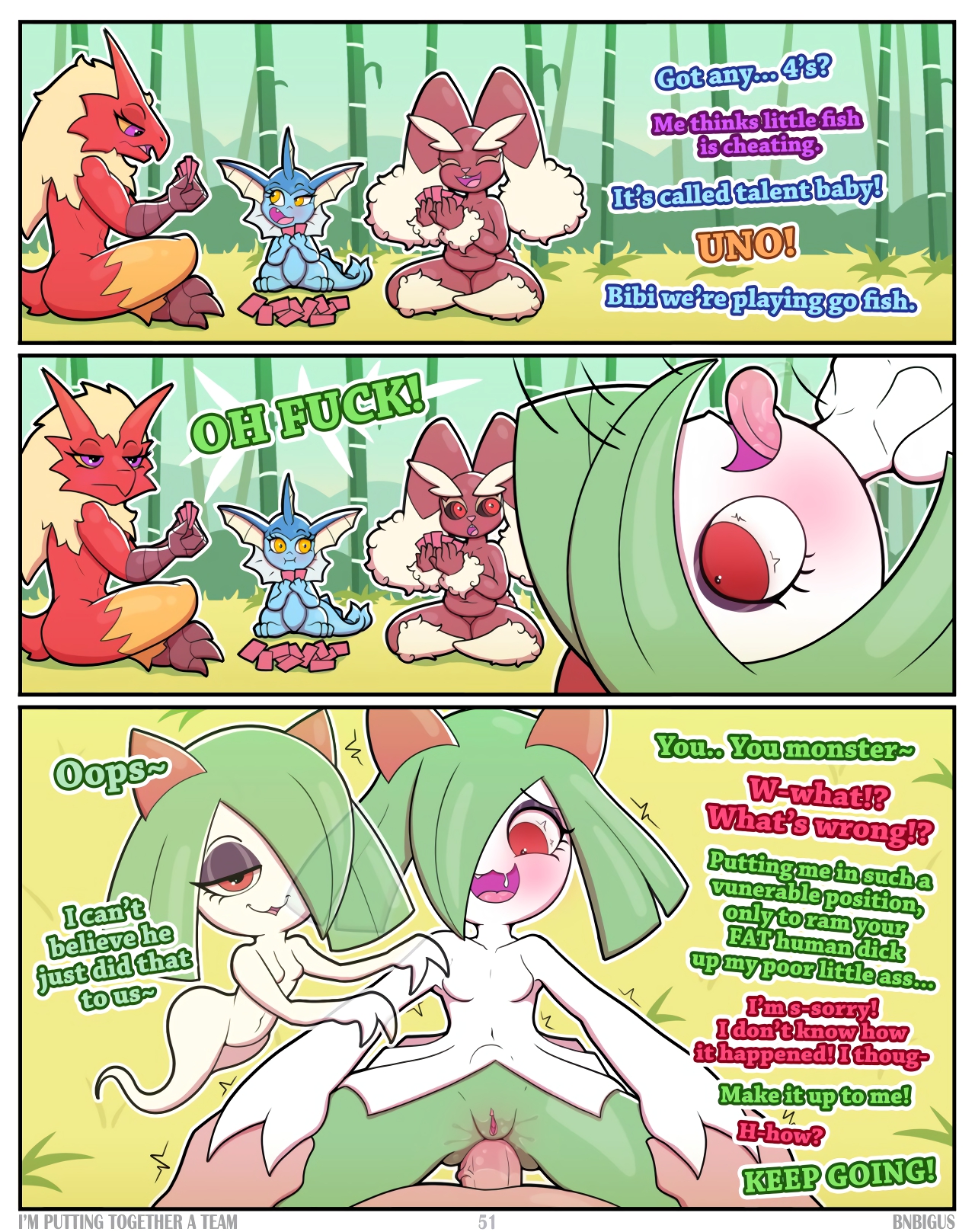 I'm Putting Together a Team Pokemon – page 51