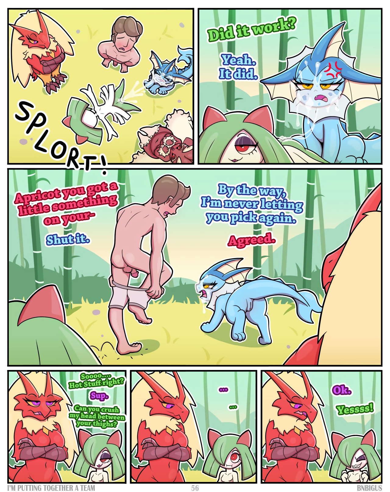 I'm Putting Together a Team Pokemon – page 56