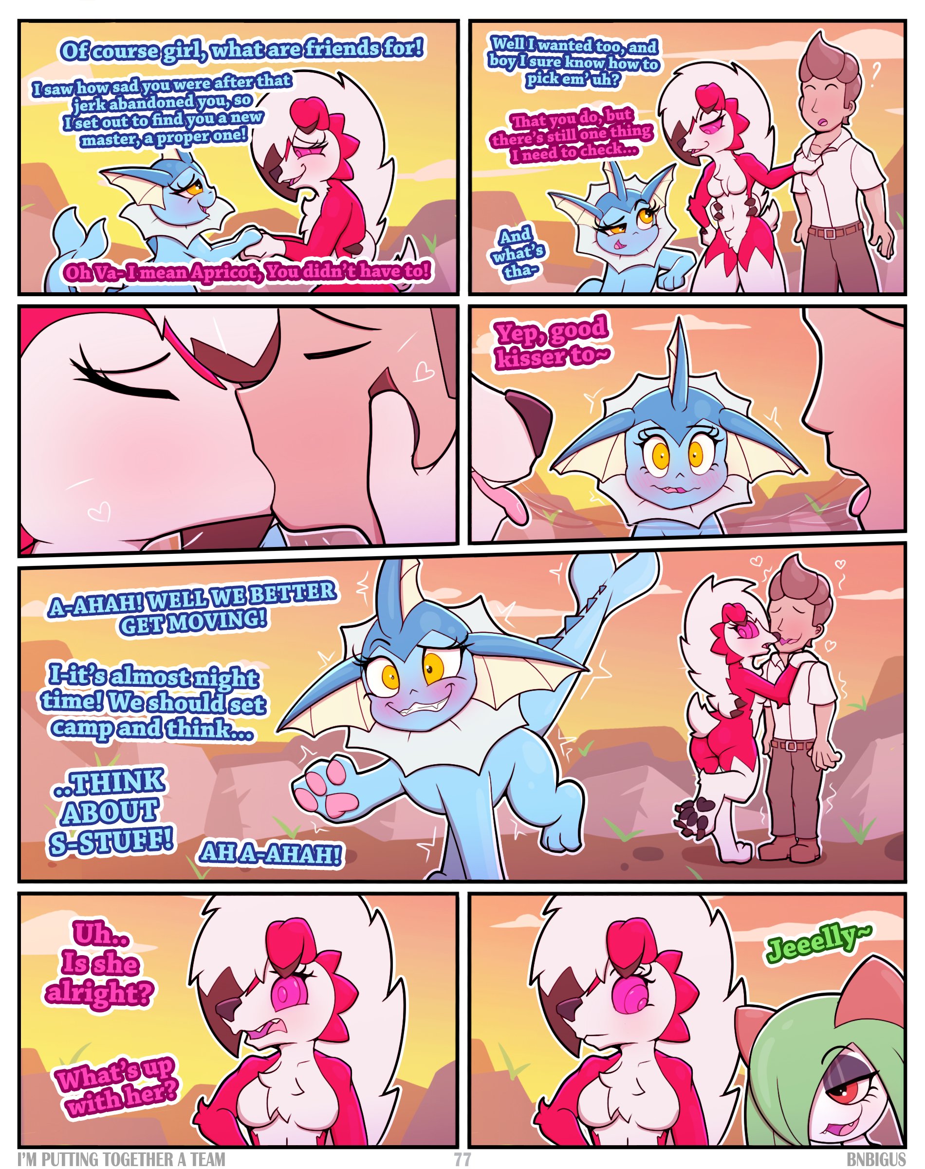 I'm Putting Together a Team Pokemon – page 77