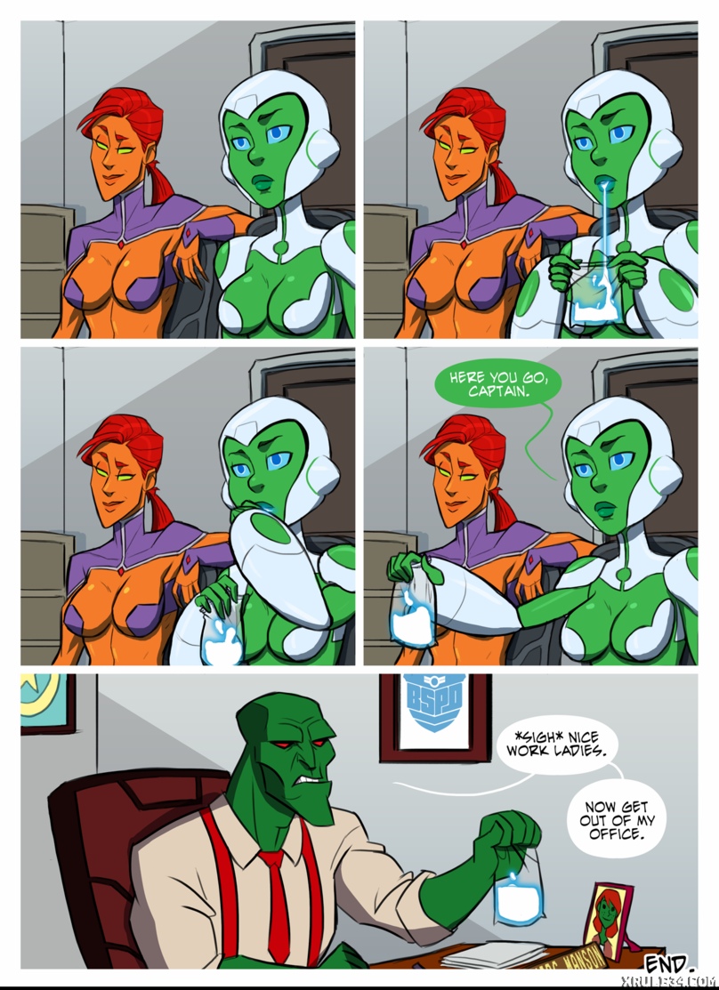 Bikini Space Police Stop and Frisky DC Universe – page 9