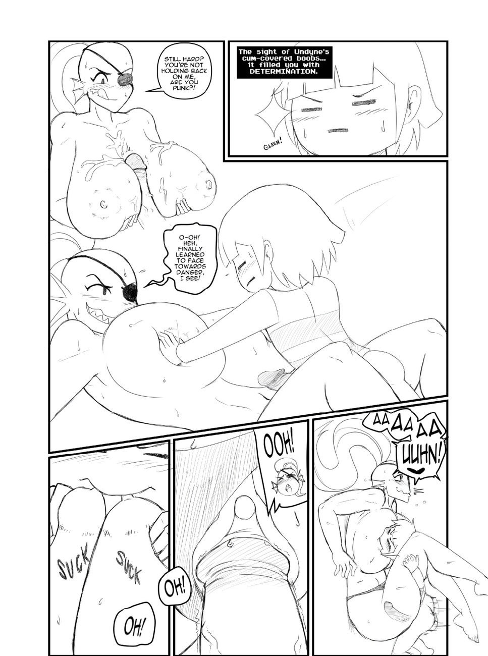 Getting Frisky Undertale – page 8