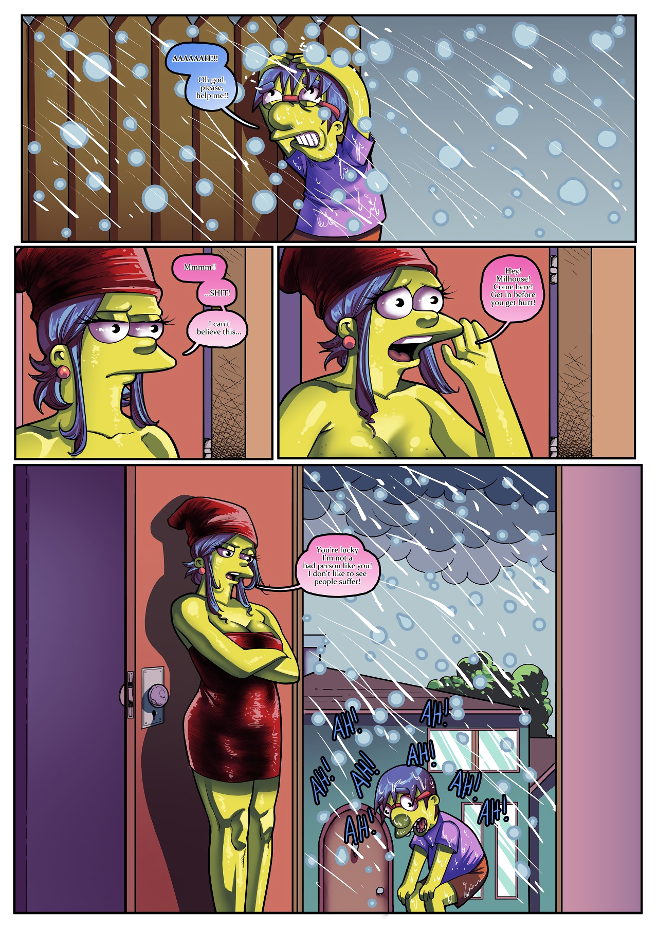 The Simpsons My Best Friend's Mom – page 36