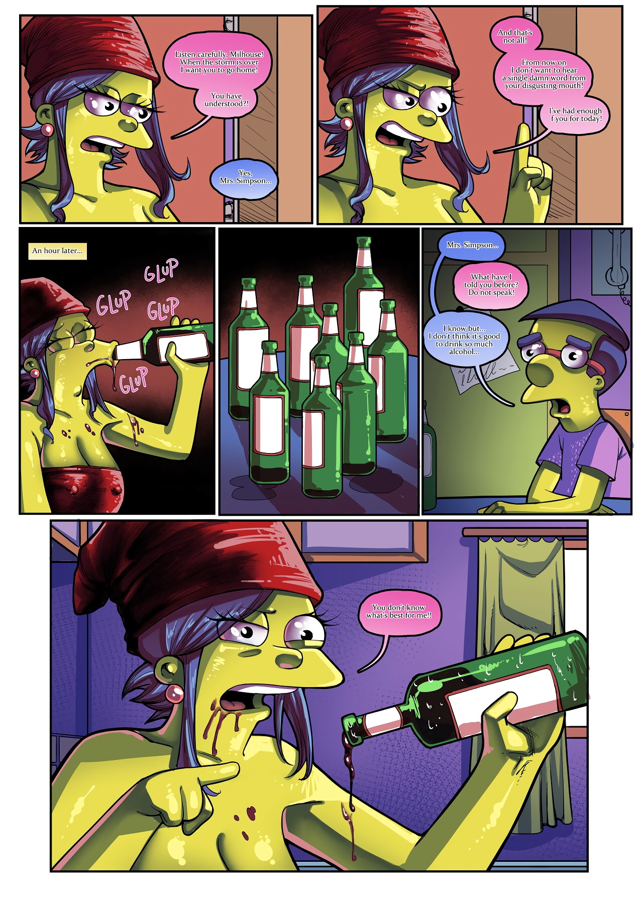 The Simpsons My Best Friend's Mom – page 37