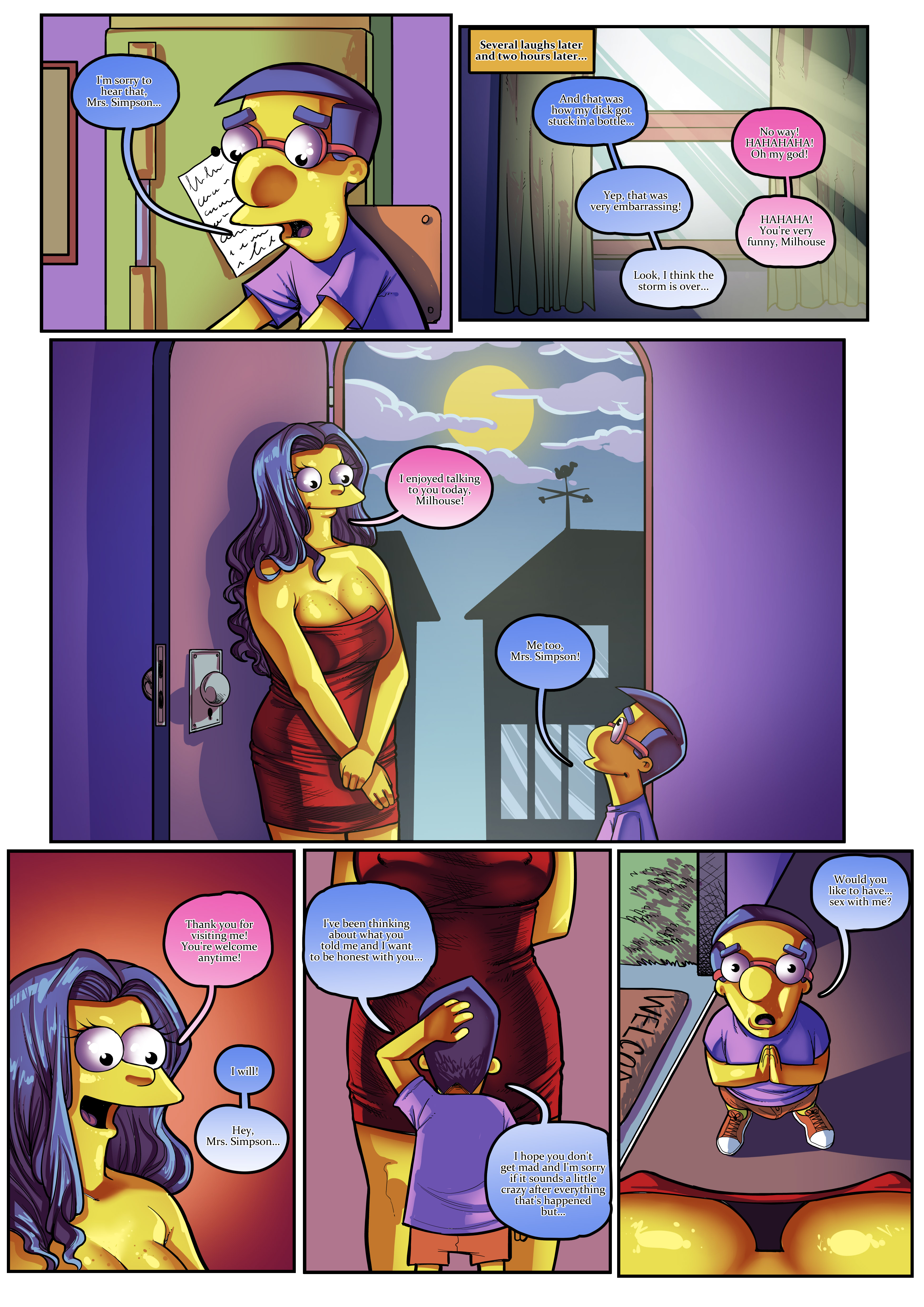 The Simpsons My Best Friend's Mom – page 44