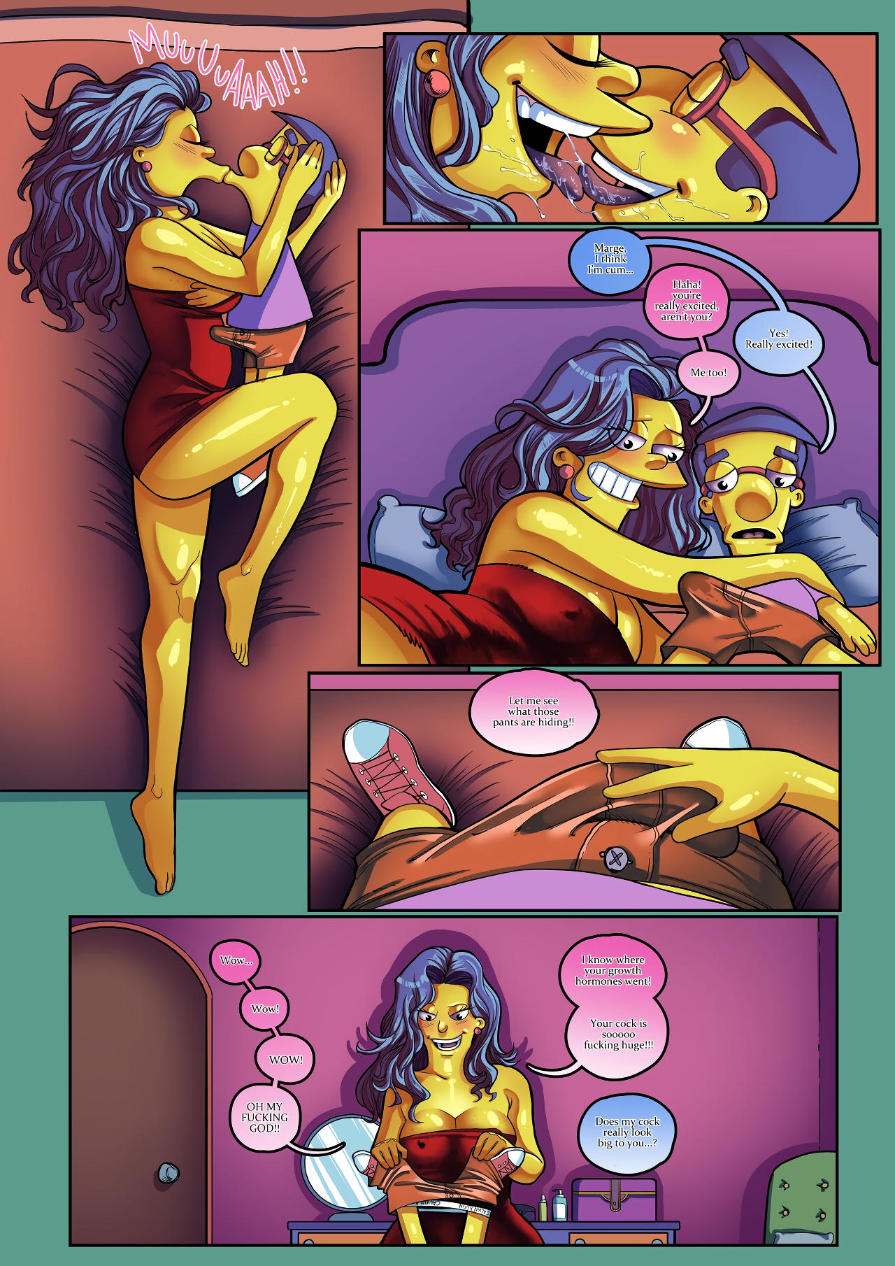 The Simpsons My Best Friend's Mom – page 49
