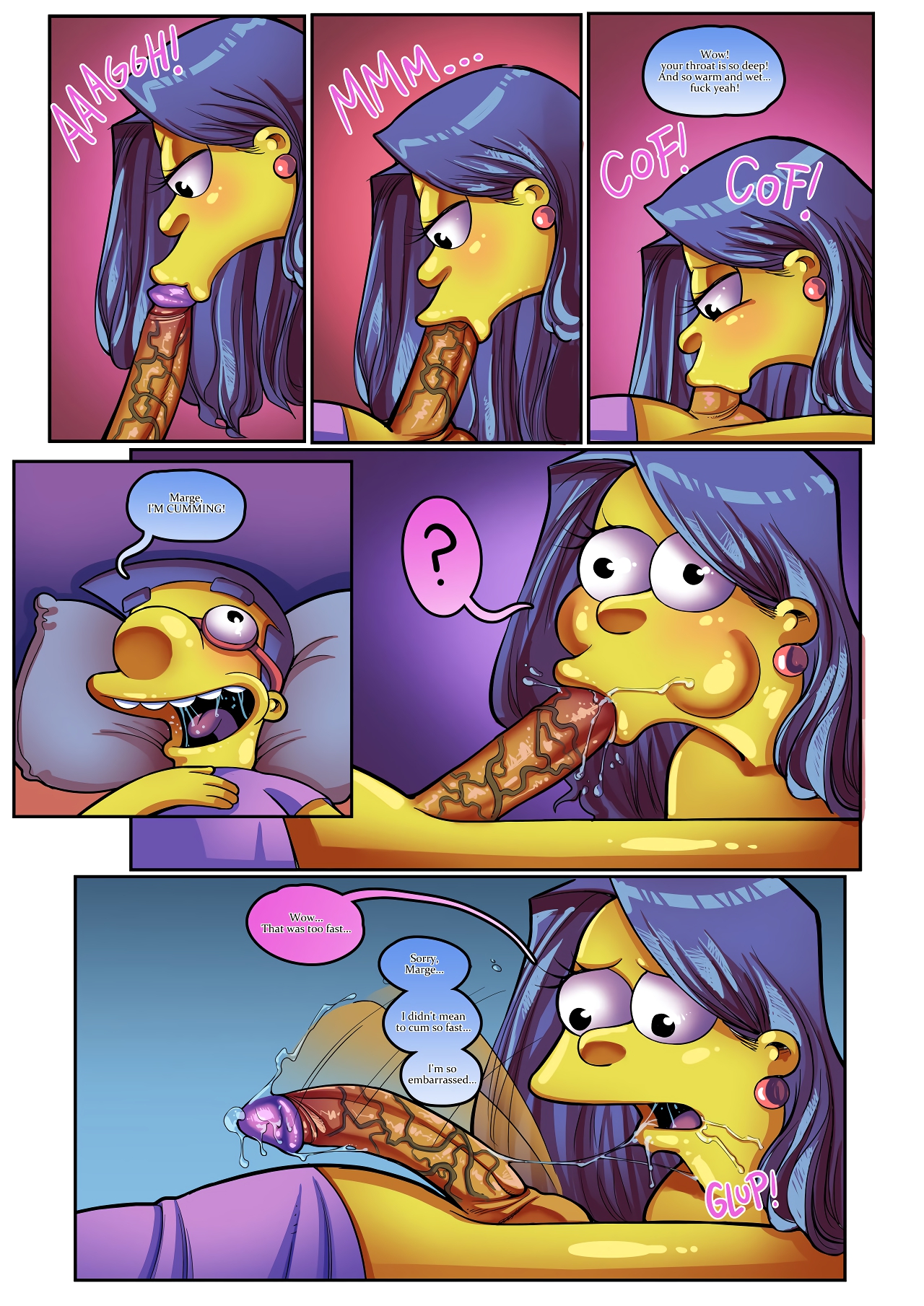 The Simpsons My Best Friend's Mom – page 51