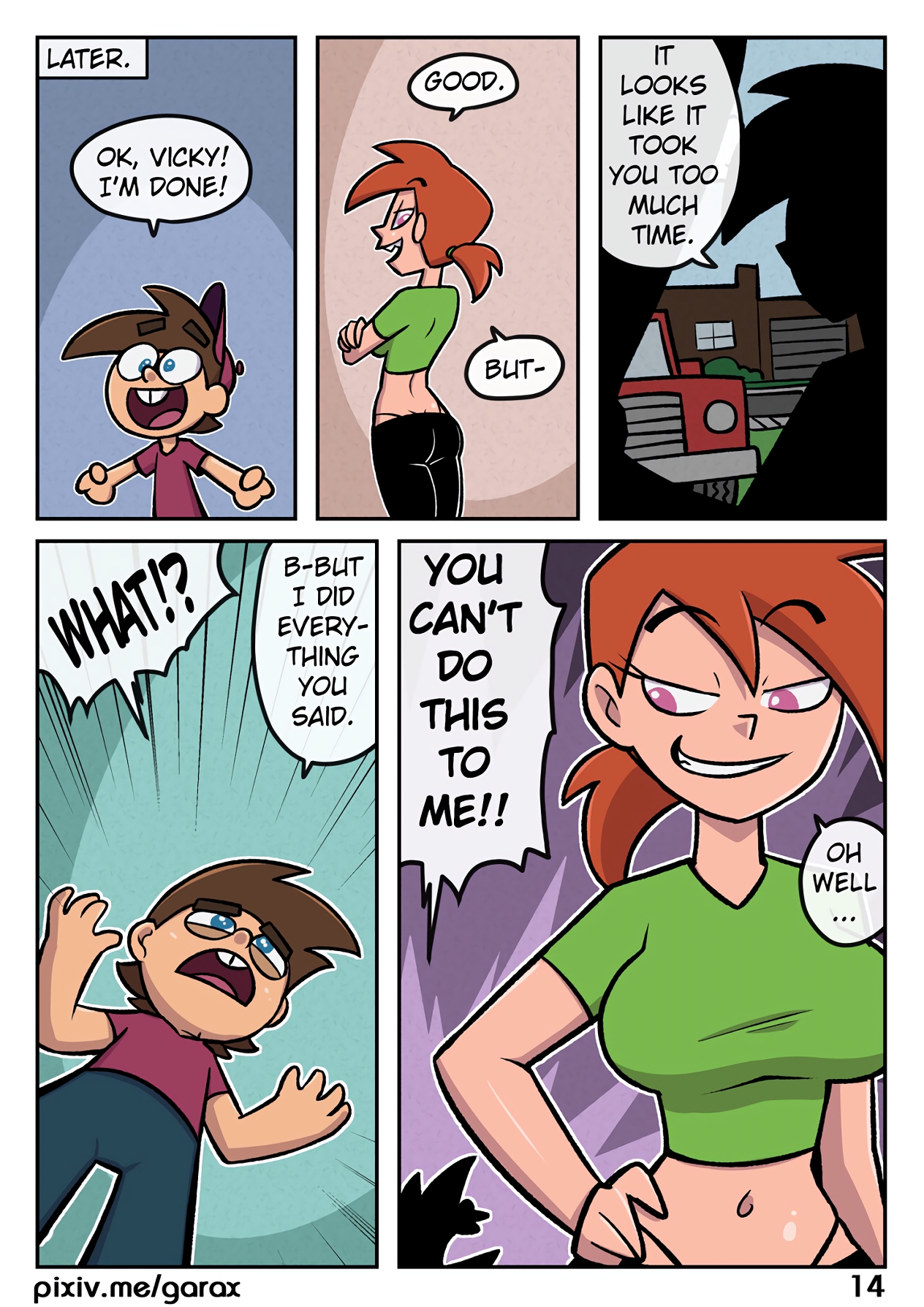 Road to the Club: Second Turn The Fairly OddParents – page 13