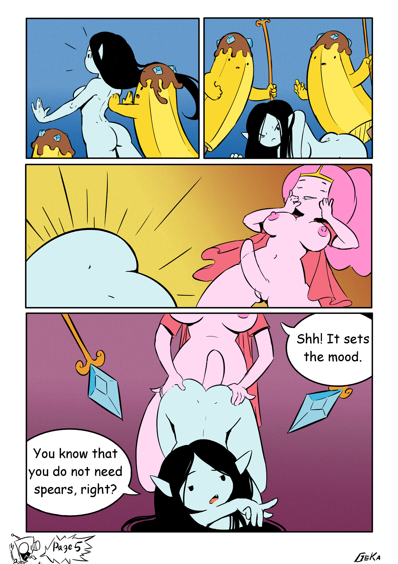 Bubbleline XXX Adventure Time – page 5