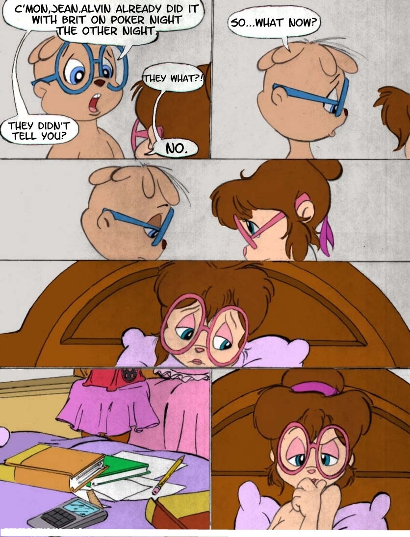 Home work Alvin and the Chipmunks – page 8
